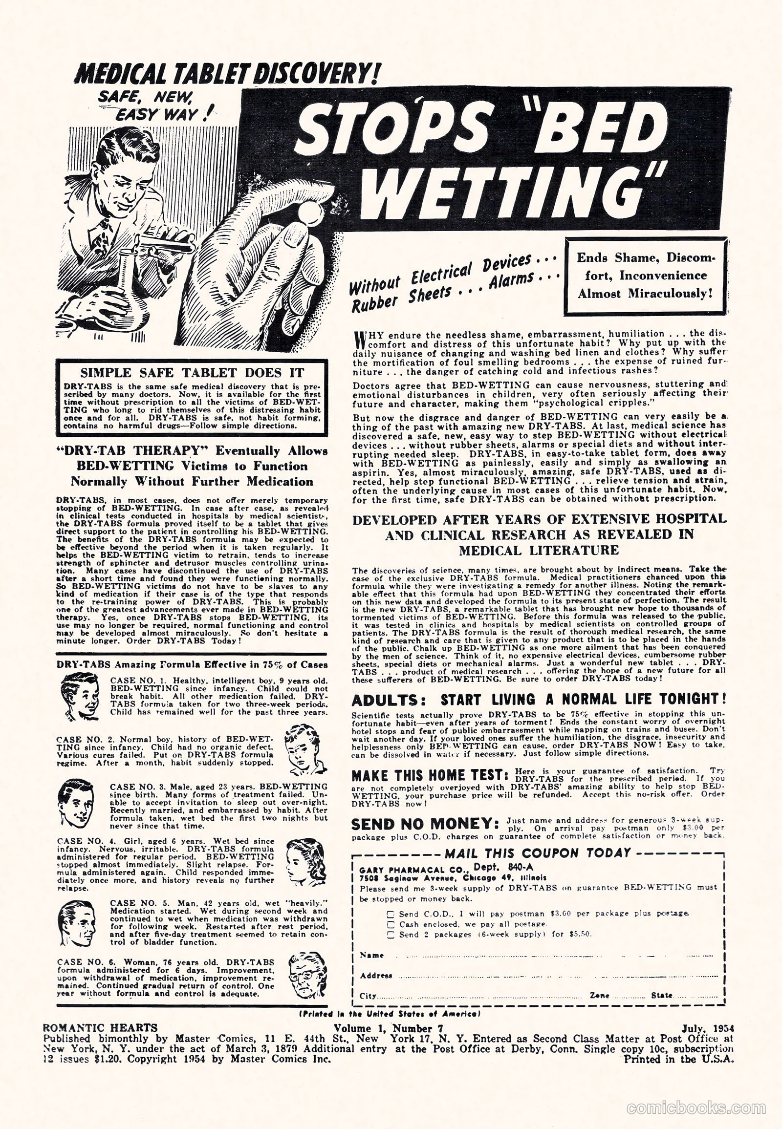 Romantic Hearts #7 (1954) — page 2 of 36