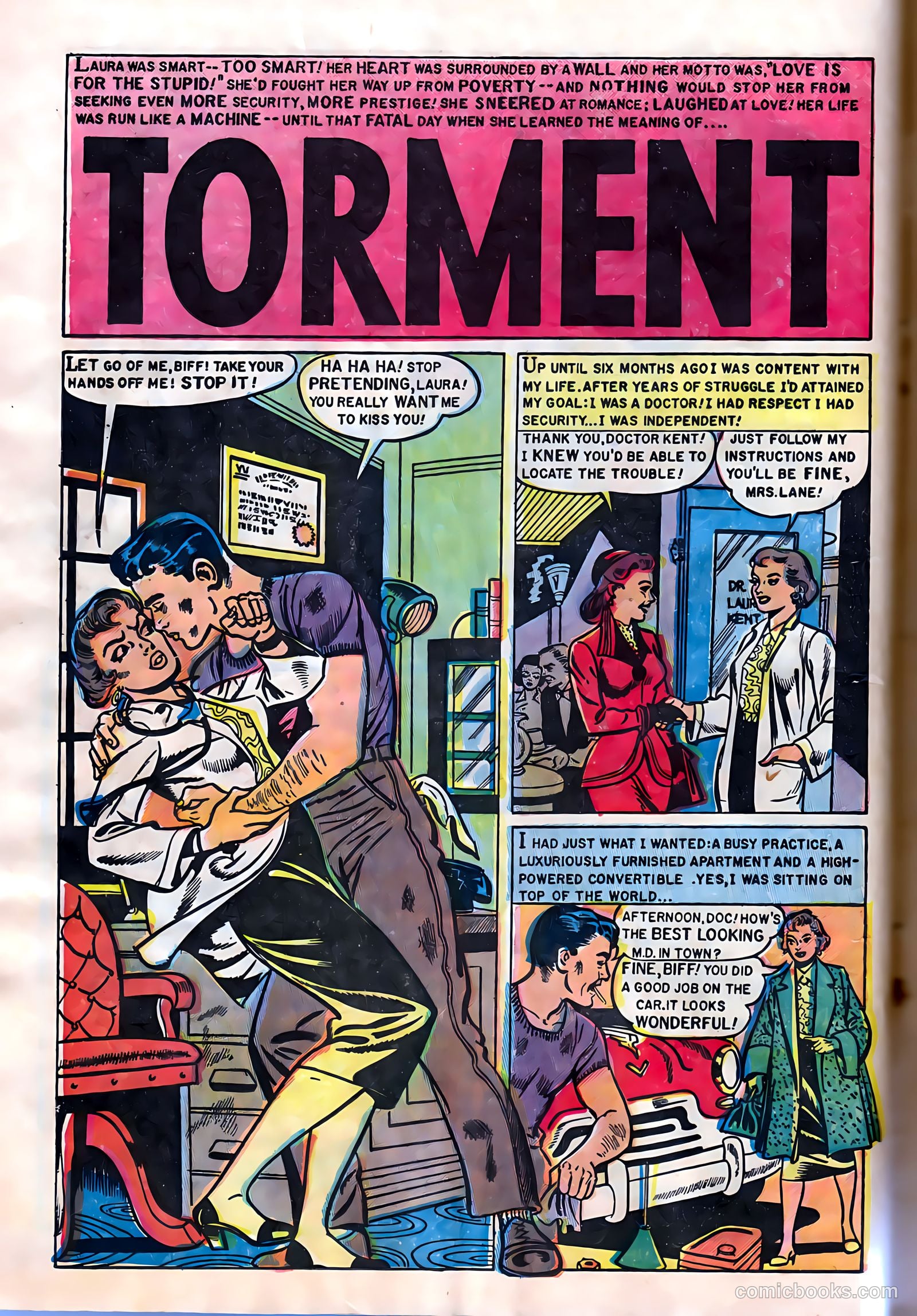 Romantic Hearts #7 (1954) — page 12 of 36