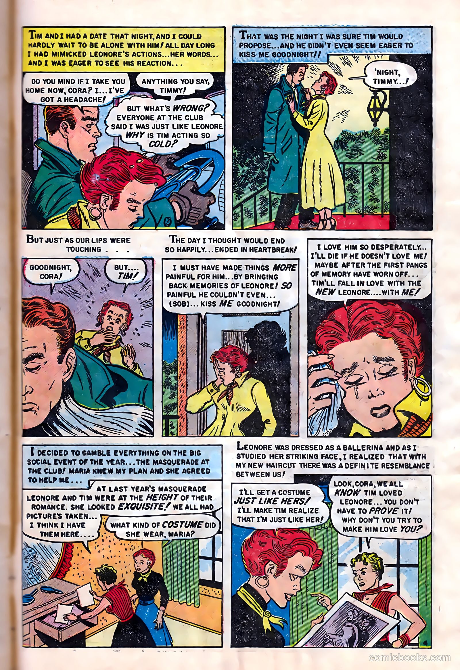 Romantic Hearts #7 (1954) — page 31 of 36