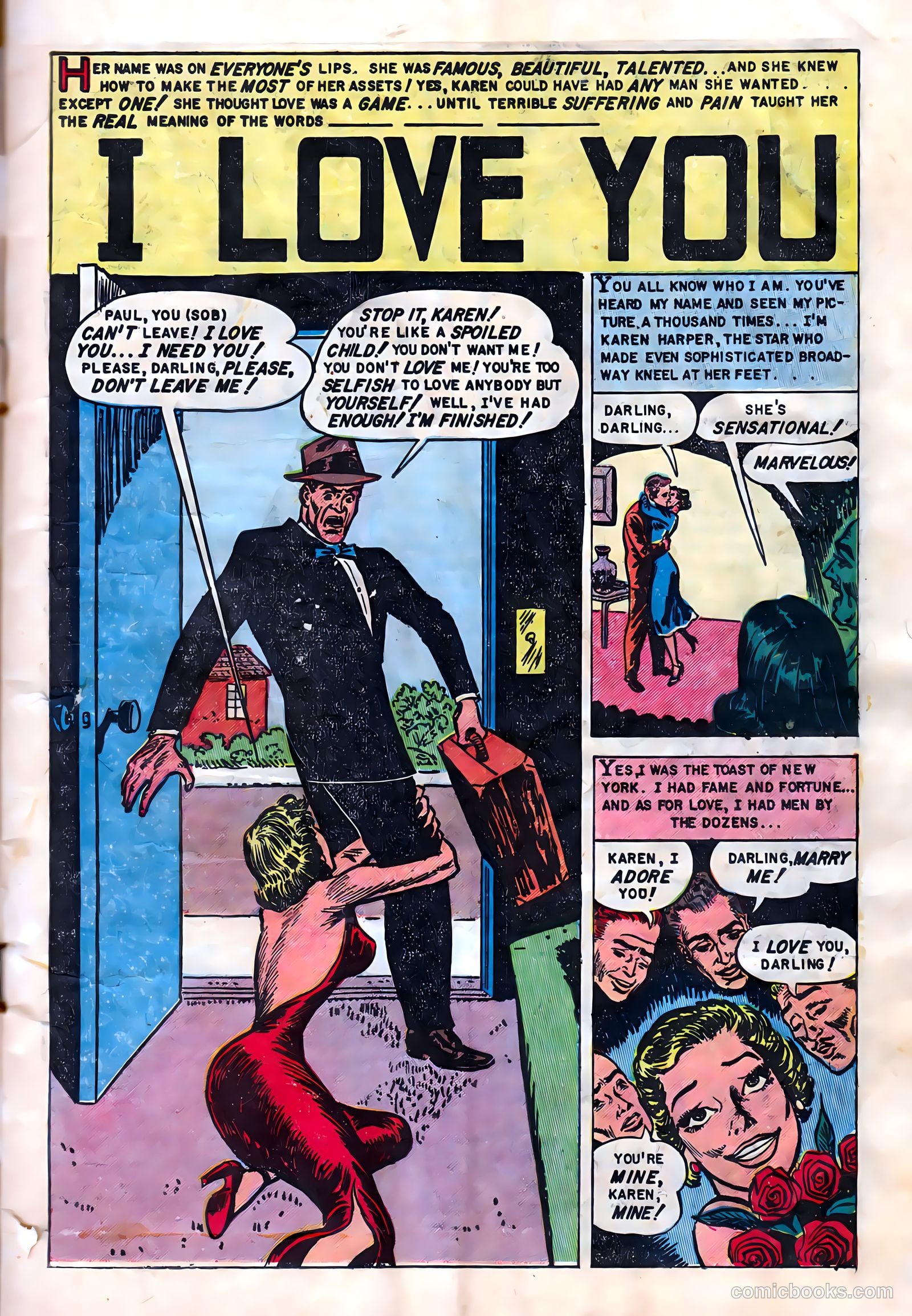 Romantic Hearts #7 (1952) — page 3 of 36