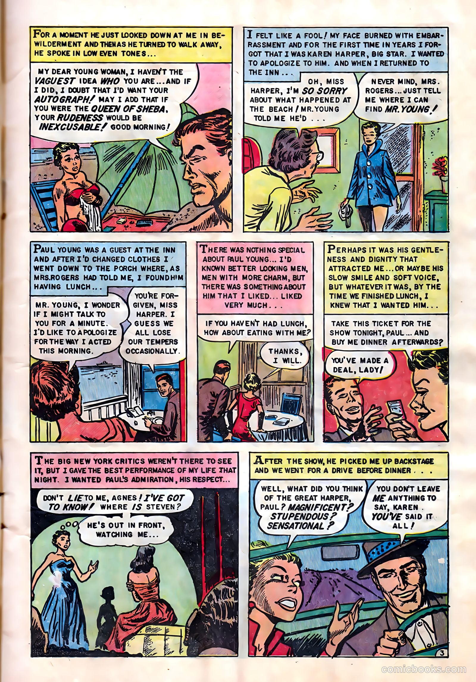 Romantic Hearts #7 (1952) — page 5 of 36