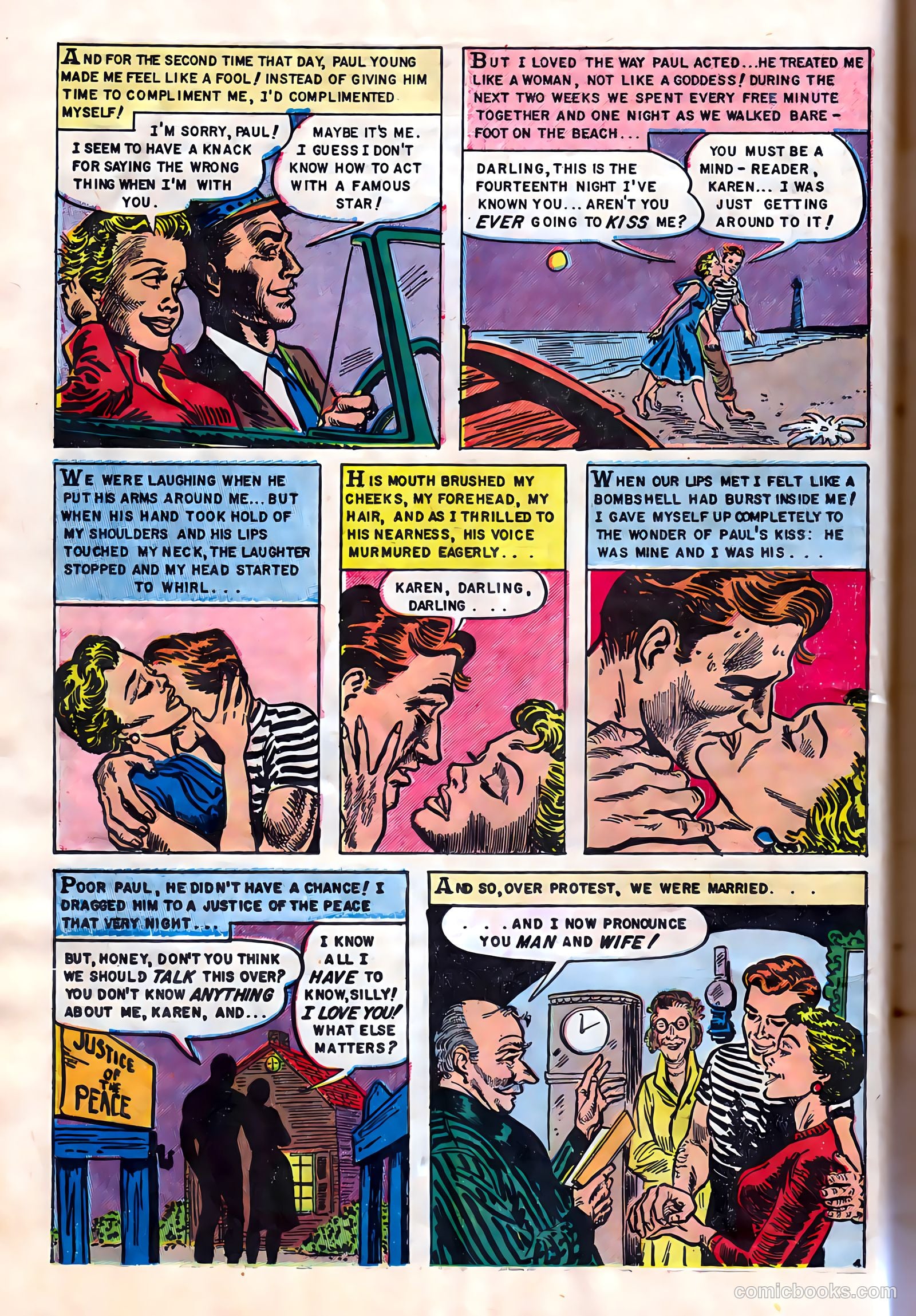 Romantic Hearts #7 (1952) — page 6 of 36