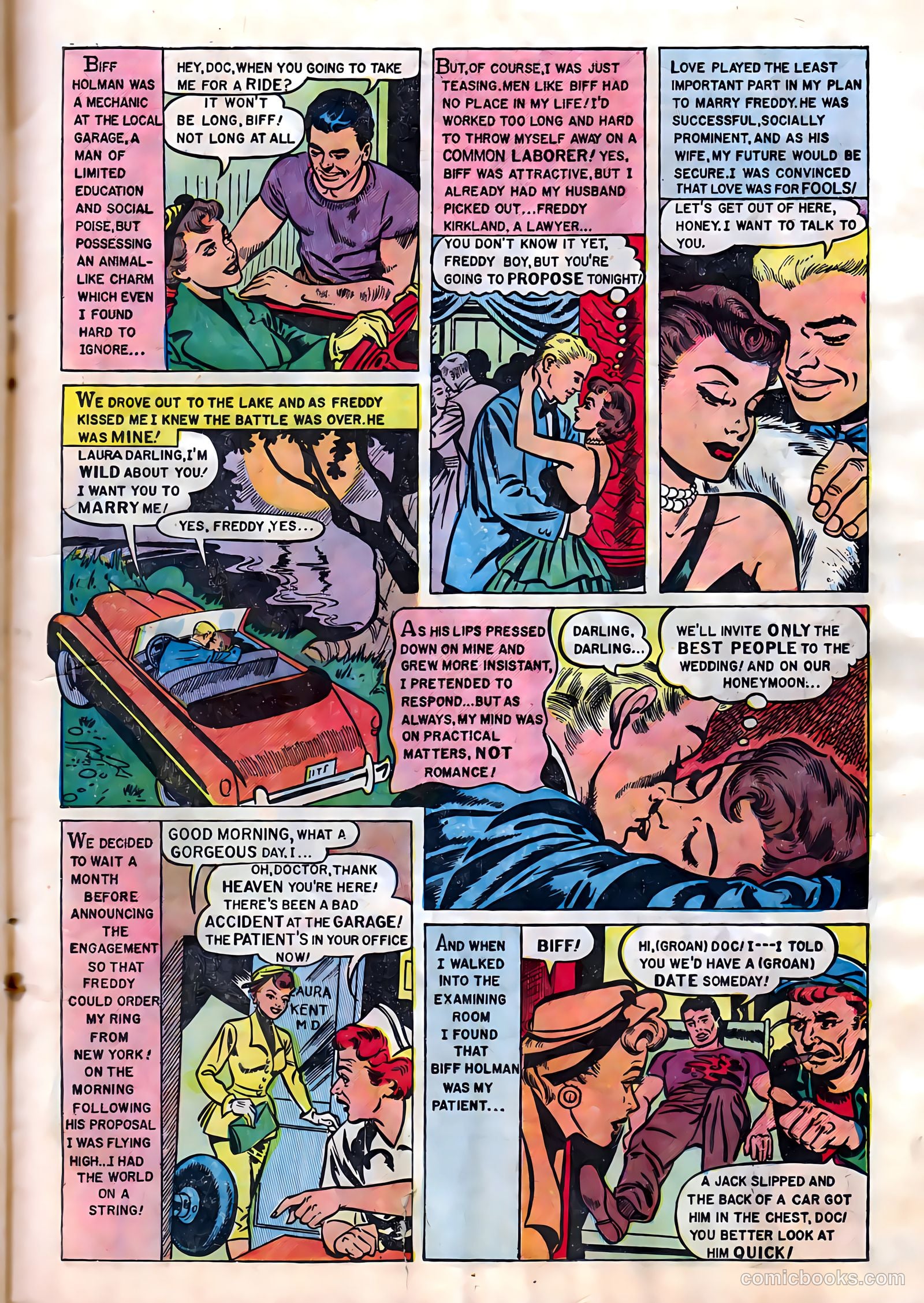 Romantic Hearts #7 (1952) — page 13 of 36