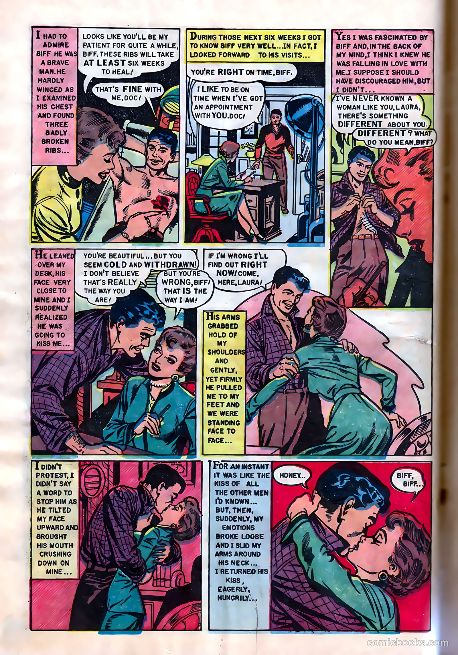 Romantic Hearts #7 (1952) — page 14 of 36