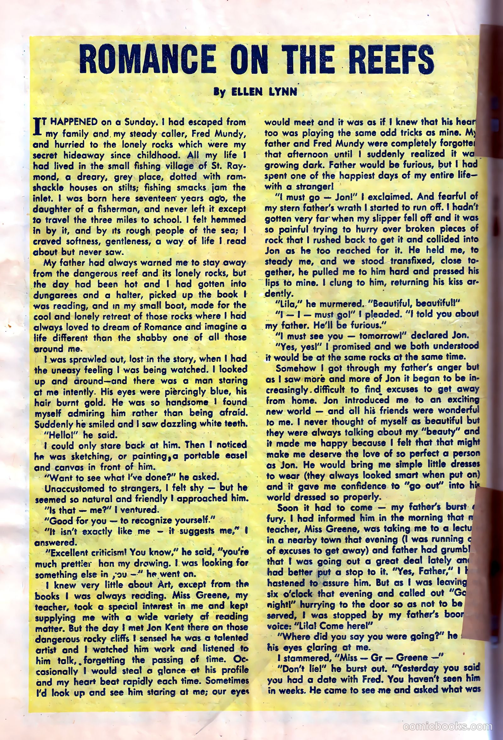 Romantic Hearts #7 (1952) — page 18 of 36