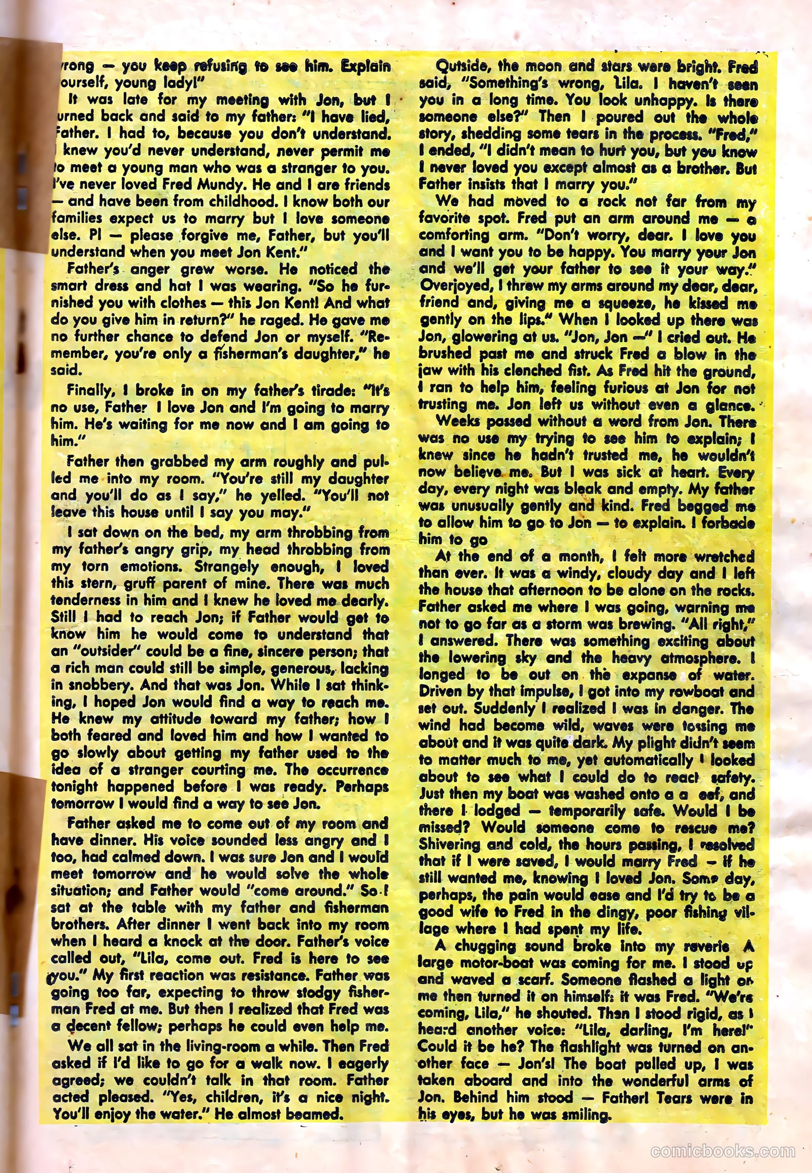 Romantic Hearts #7 (1952) — page 19 of 36