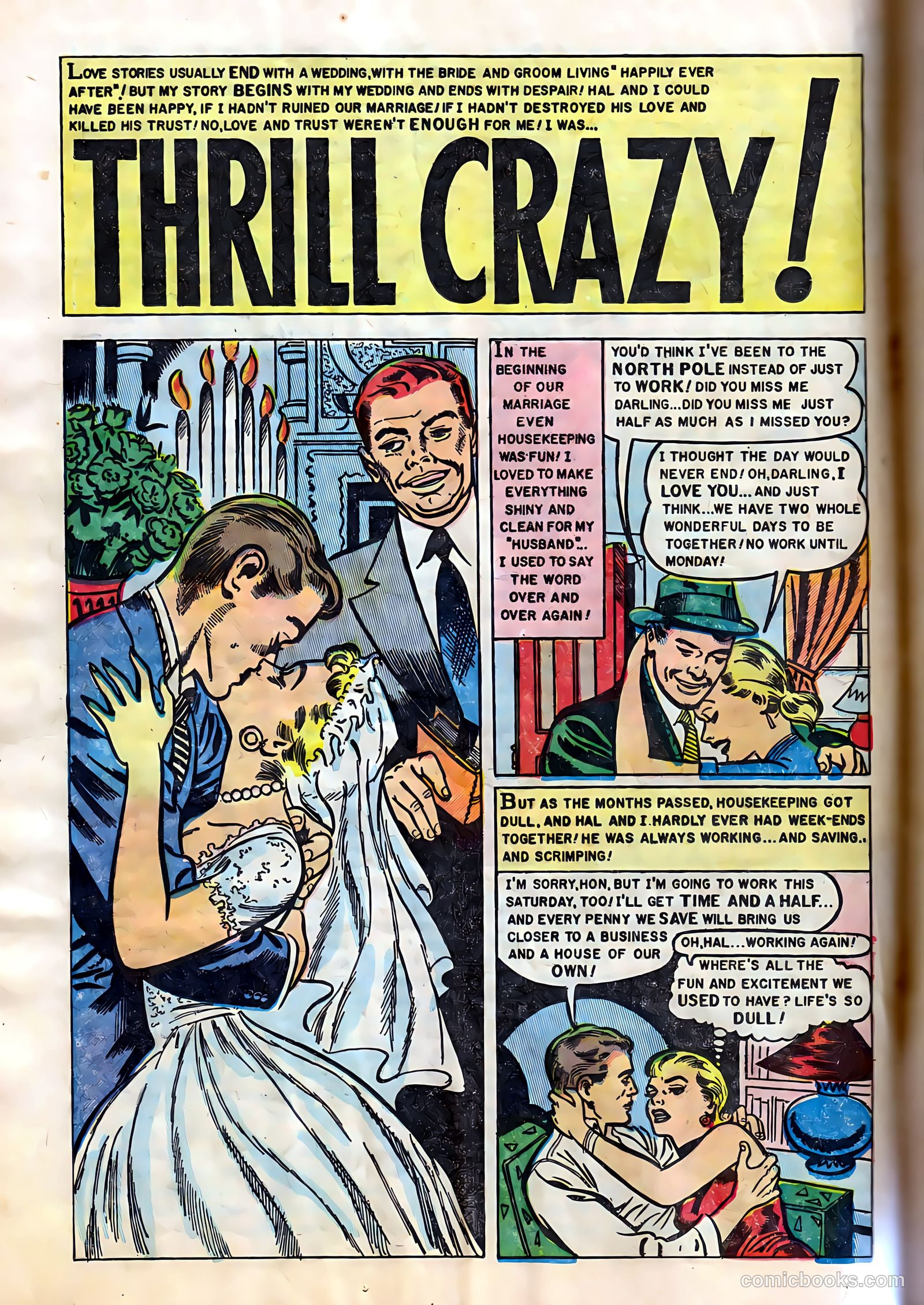 Romantic Hearts #7 (1952) — page 20 of 36