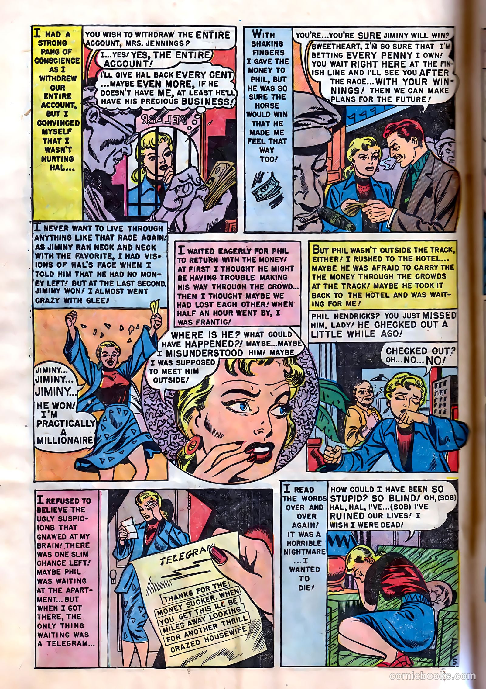 Romantic Hearts #7 (1952) — page 24 of 36