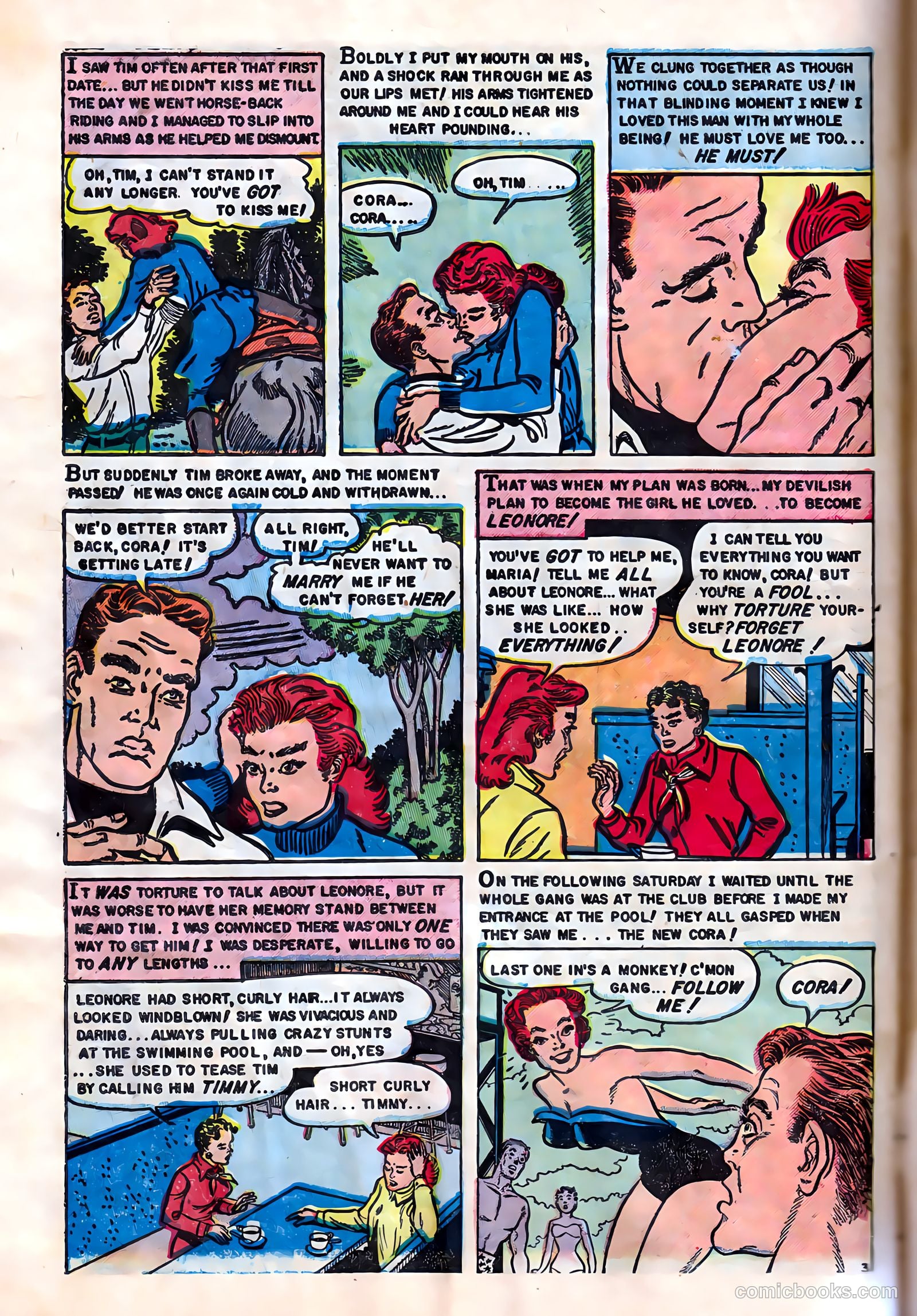 Romantic Hearts #7 (1952) — page 30 of 36
