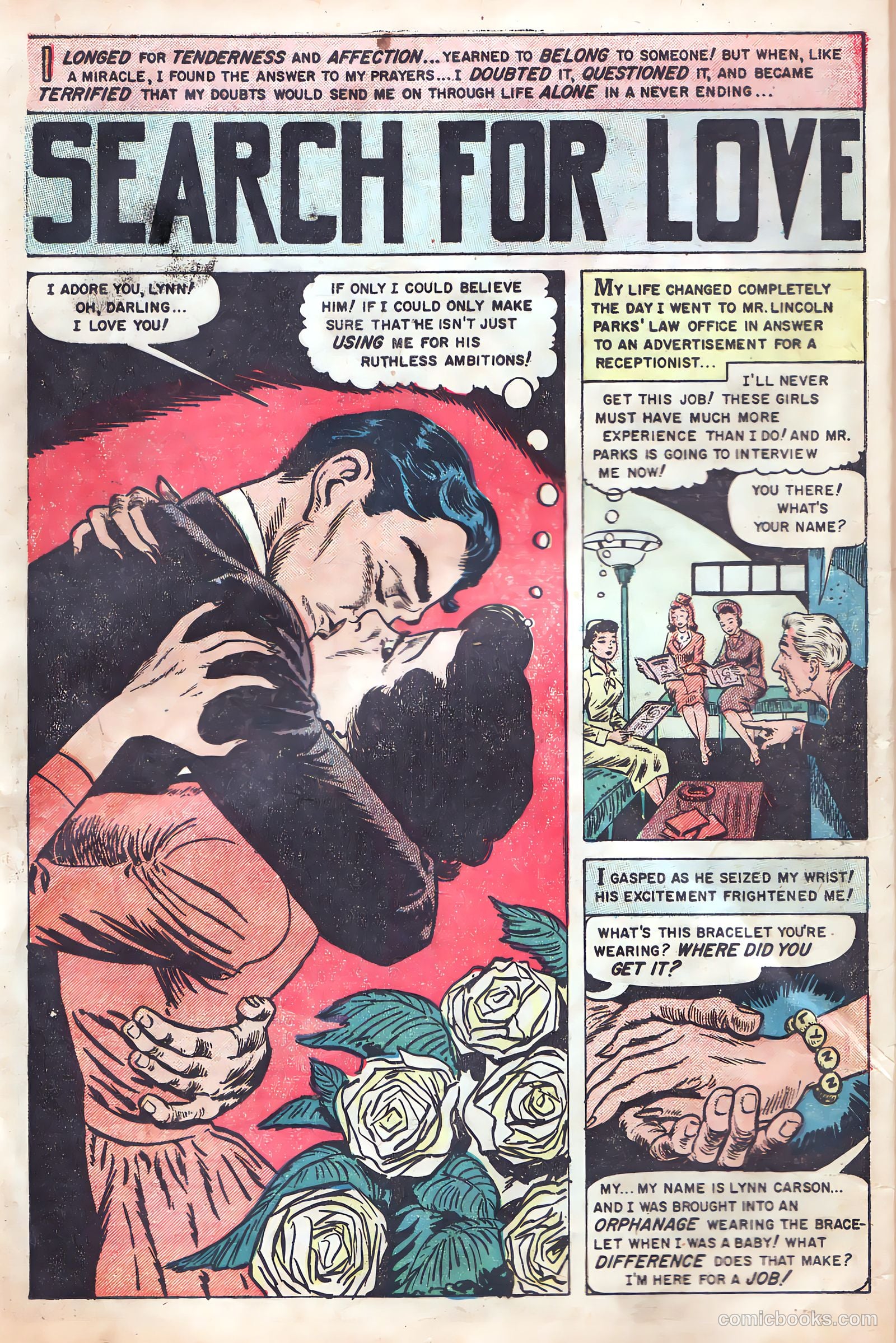 Romantic Hearts #8 (1954) — page 12 of 36