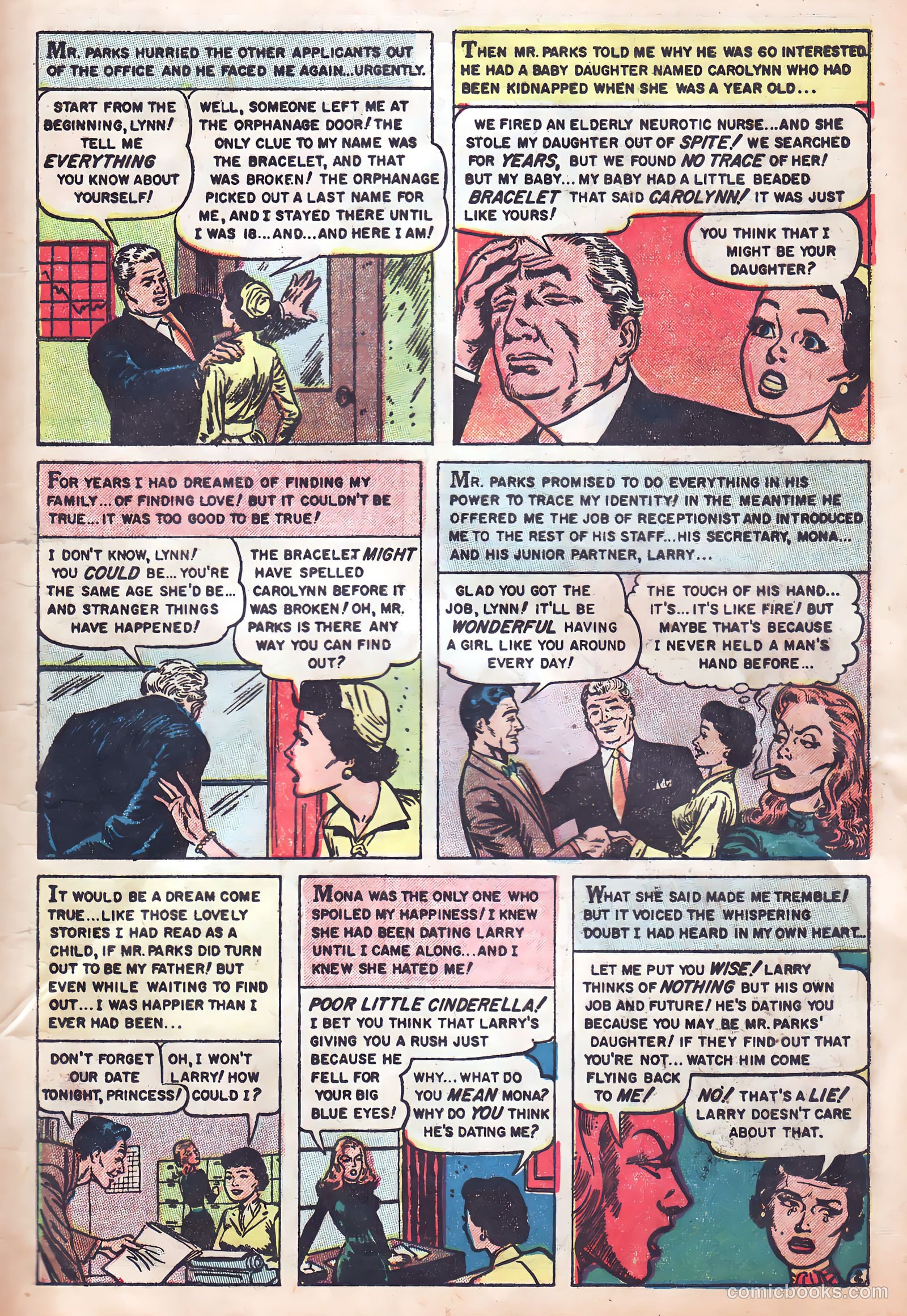 Romantic Hearts #8 (1954) — page 13 of 36