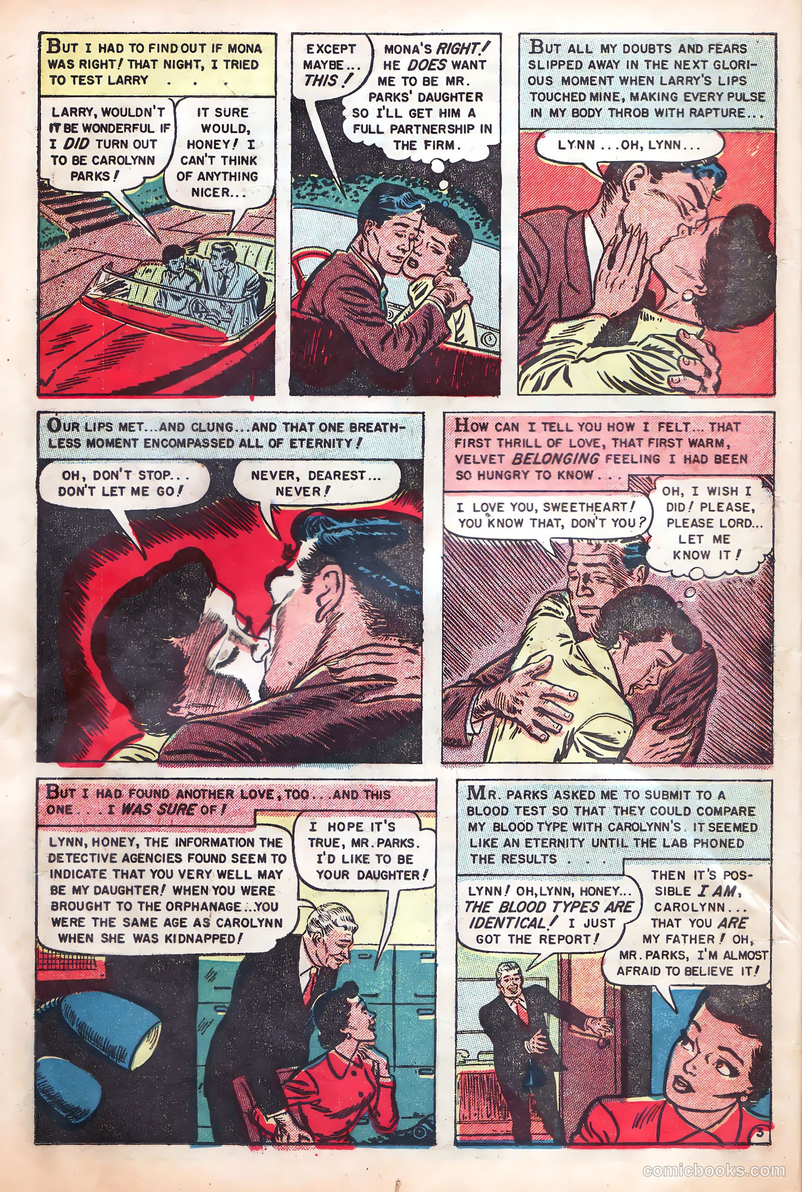 Romantic Hearts #8 (1954) — page 14 of 36
