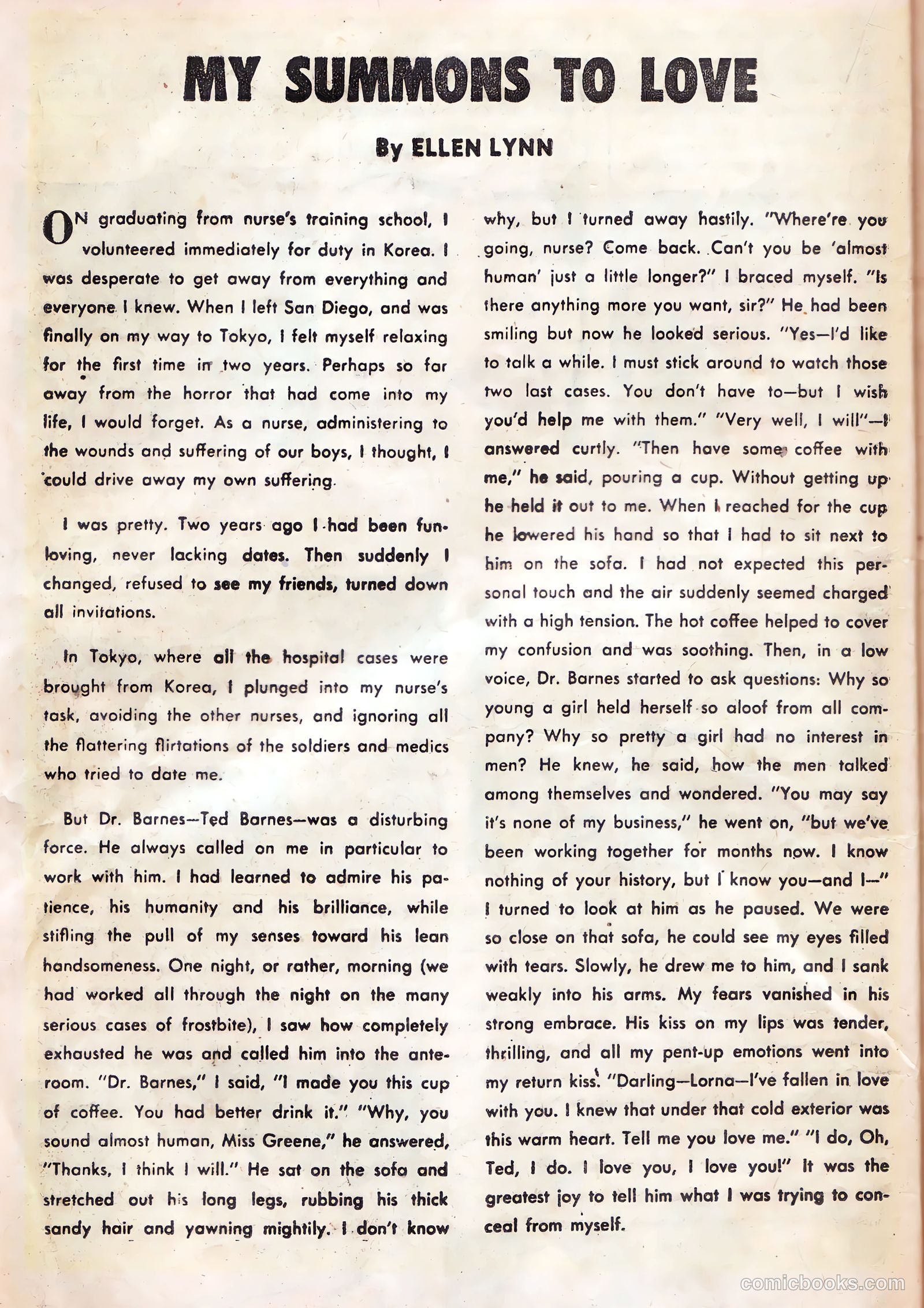 Romantic Hearts #8 (1954) — page 18 of 36