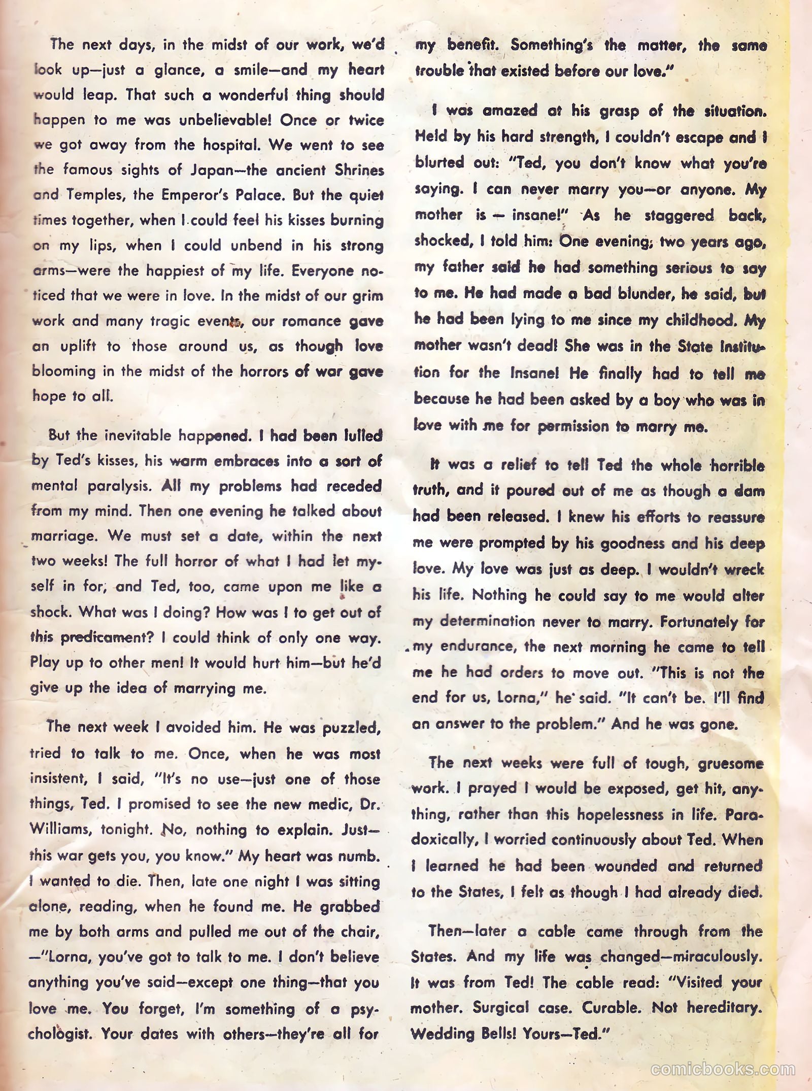 Romantic Hearts #8 (1954) — page 19 of 36