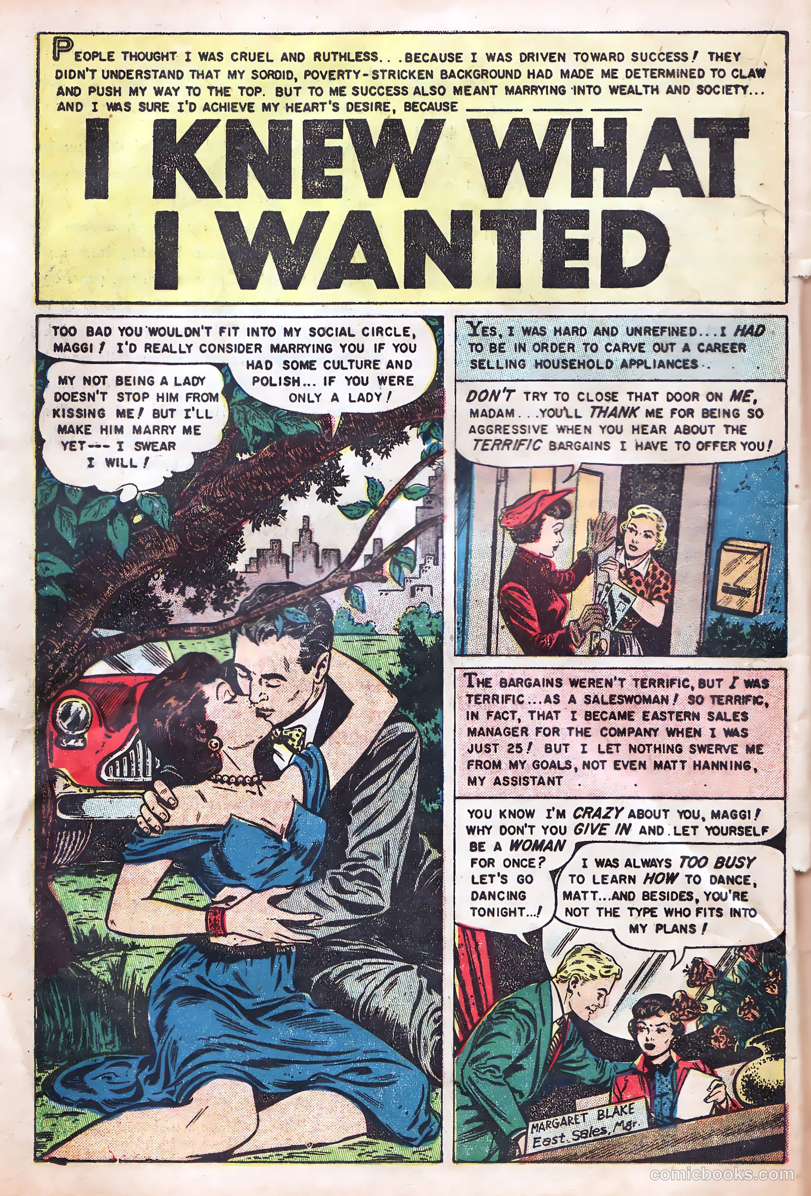Romantic Hearts #8 (1954) — page 20 of 36