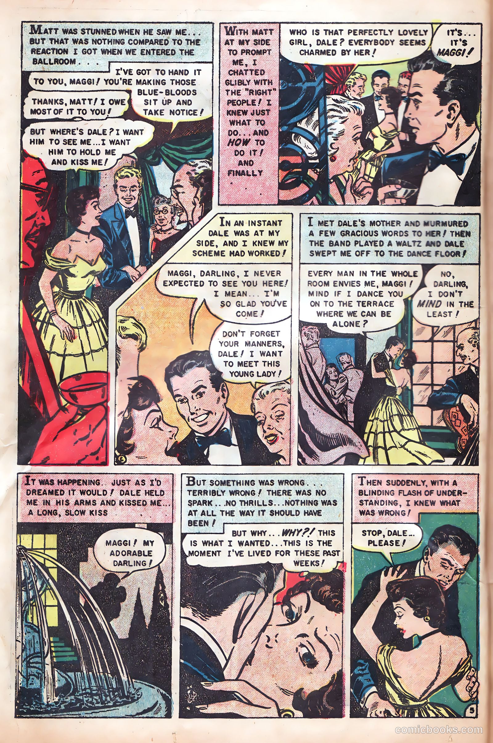 Romantic Hearts #8 (1954) — page 24 of 36