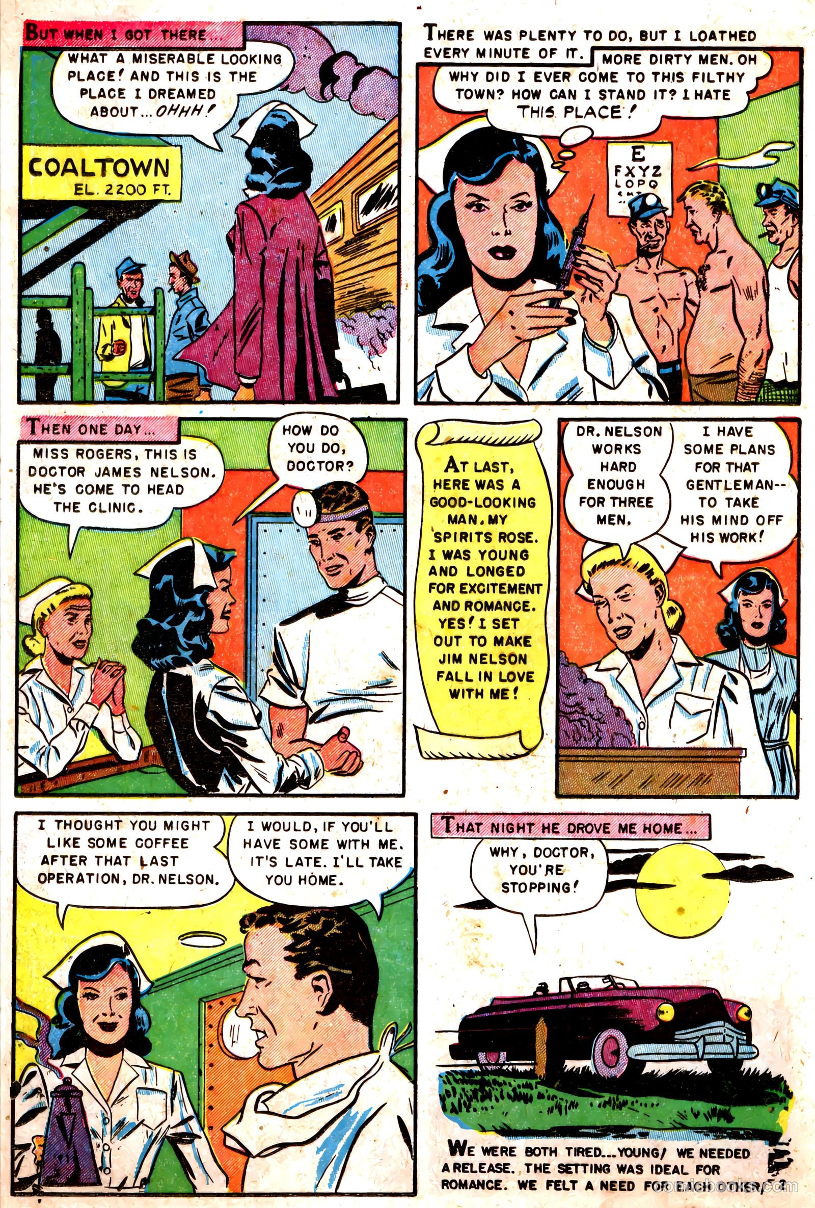Romantic Hearts #8 (1952) — page 4 of 36
