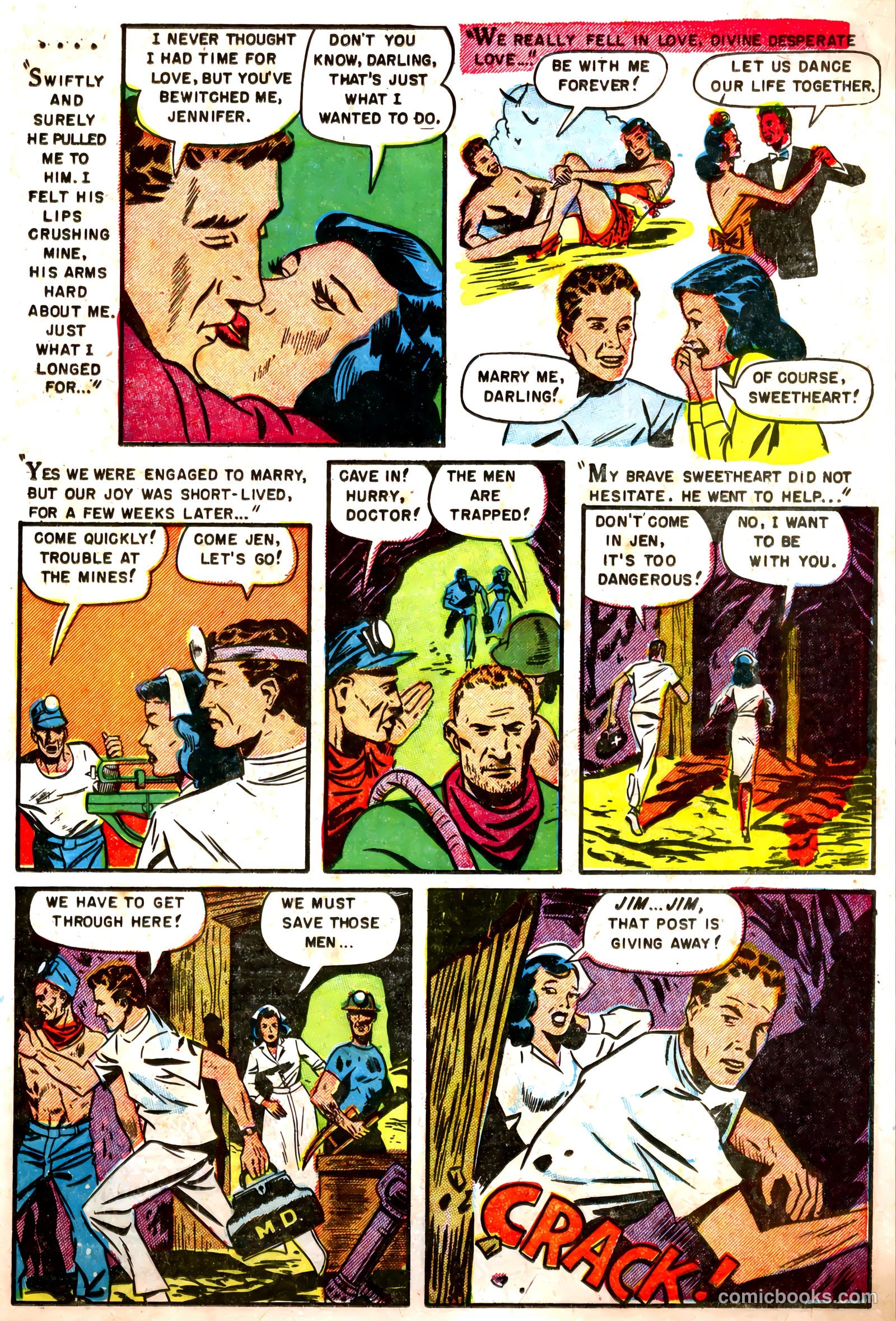 Romantic Hearts #8 (1952) — page 5 of 36