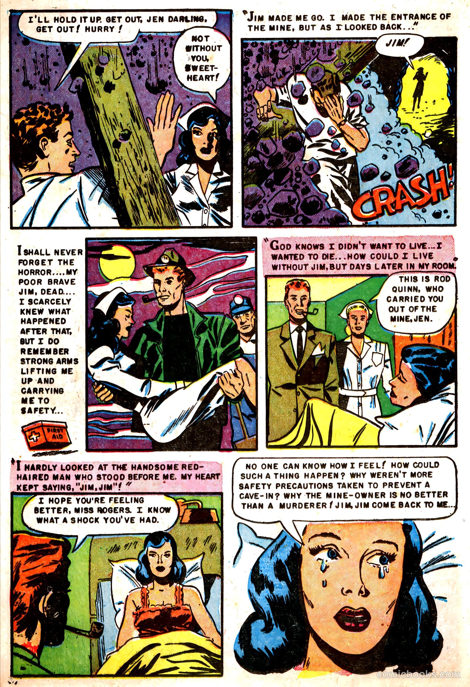 Romantic Hearts #8 (1952) — page 6 of 36