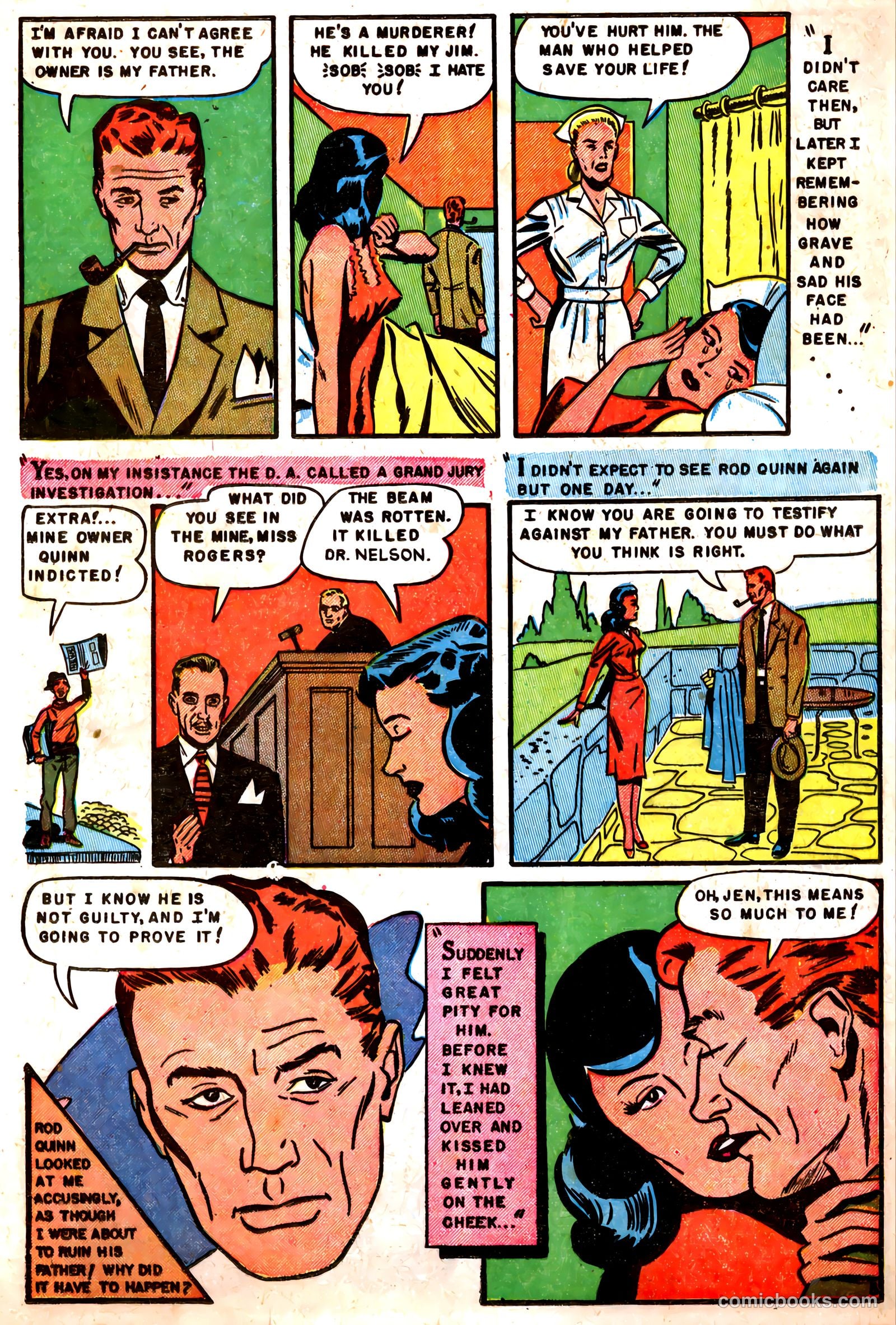 Romantic Hearts #8 (1952) — page 7 of 36