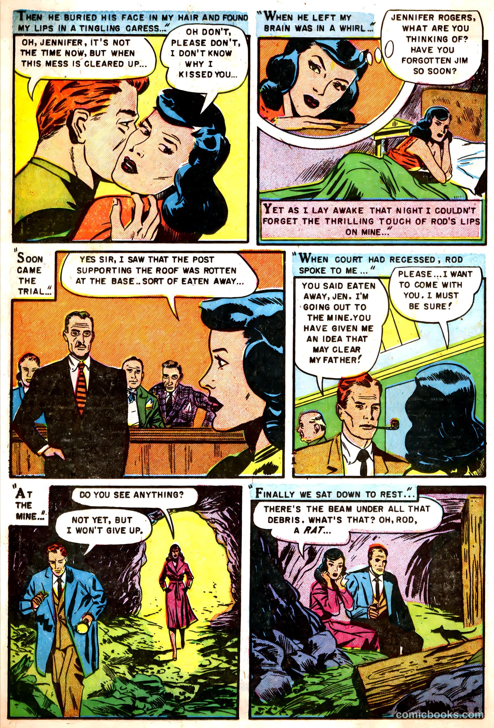 Romantic Hearts #8 (1952) — page 8 of 36