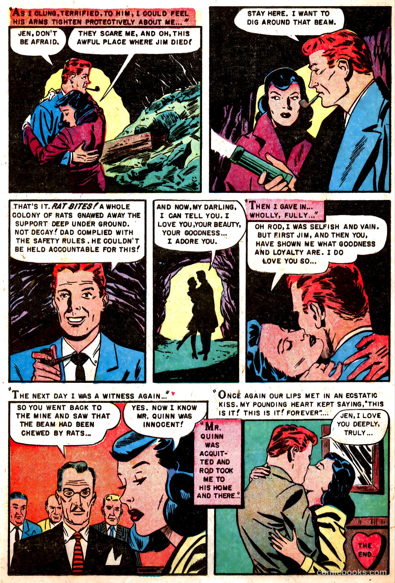 Romantic Hearts #8 (1952) — page 9 of 36