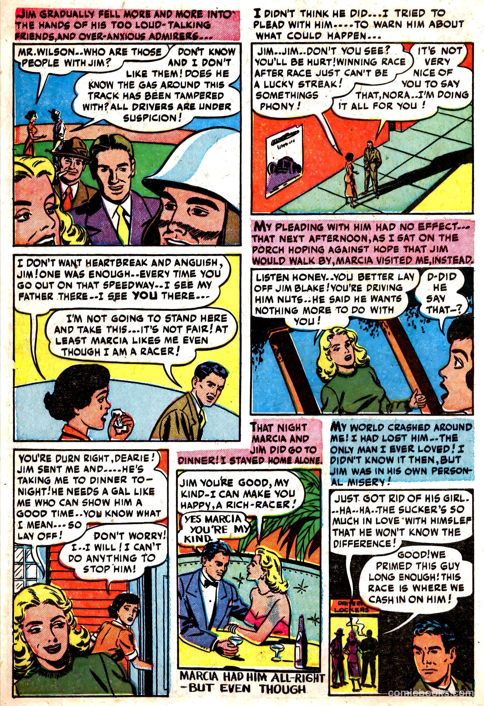 Romantic Hearts #8 (1952) — page 14 of 36
