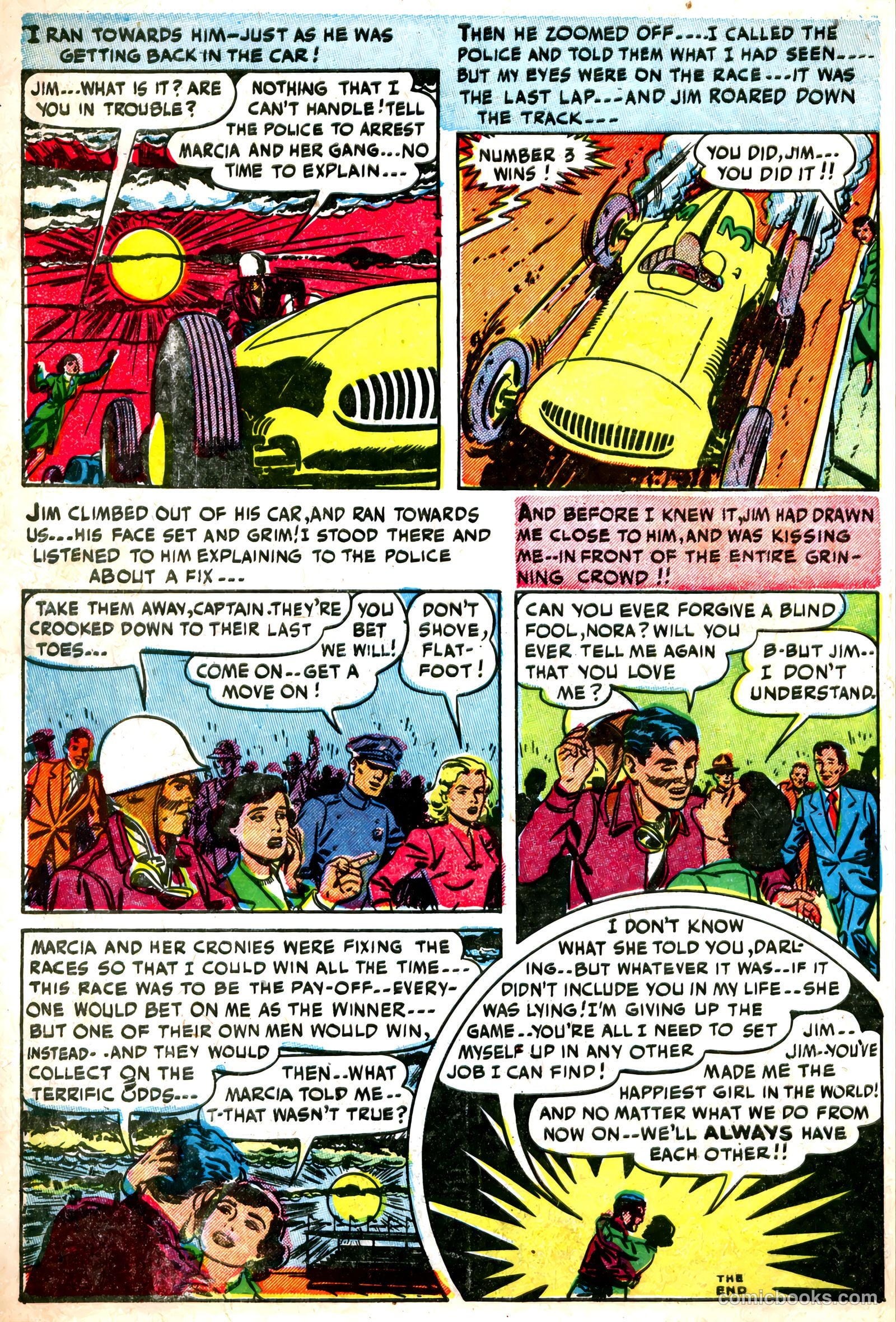 Romantic Hearts #8 (1952) — page 16 of 36