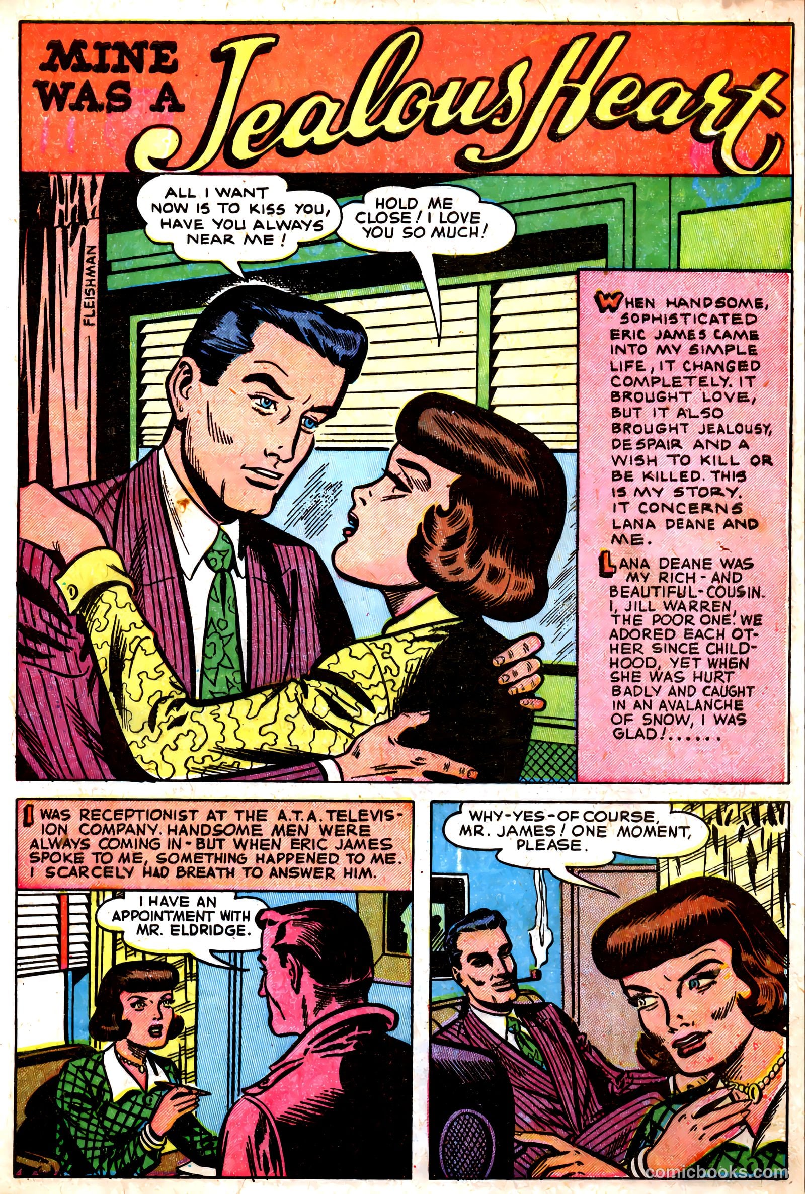Romantic Hearts #8 (1952) — page 17 of 36
