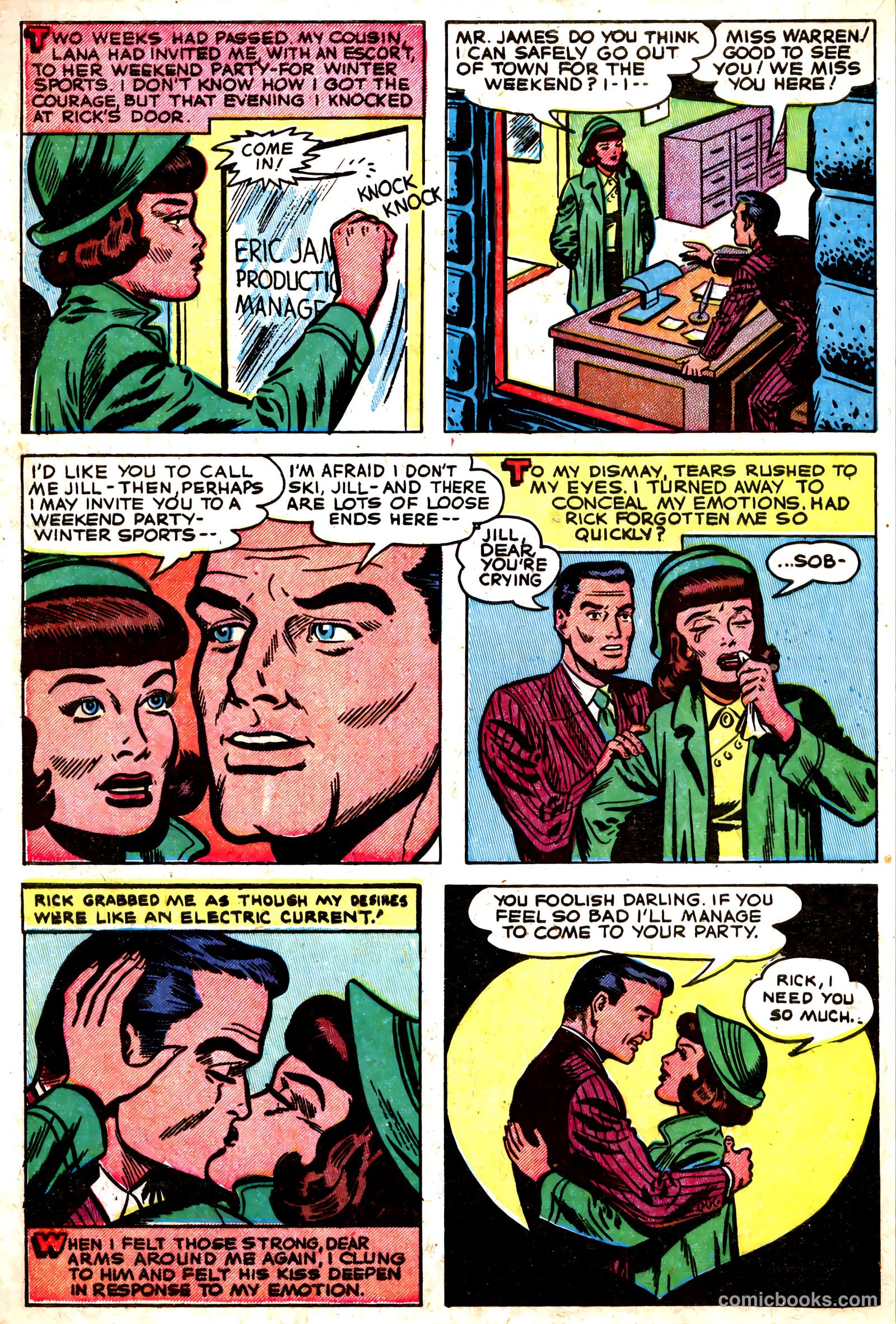 Romantic Hearts #8 (1952) — page 20 of 36