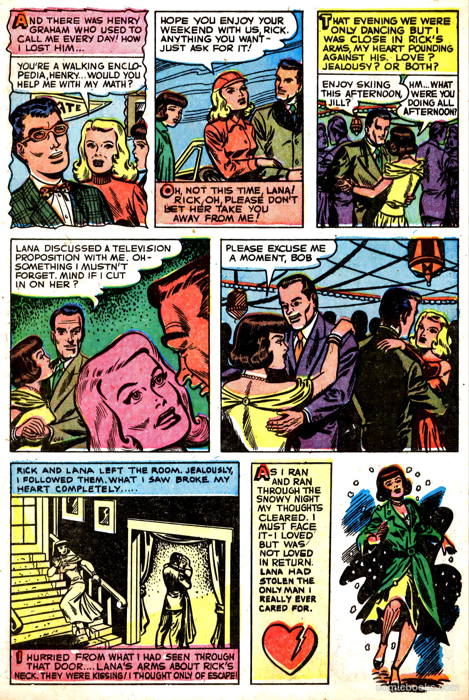 Romantic Hearts #8 (1952) — page 22 of 36