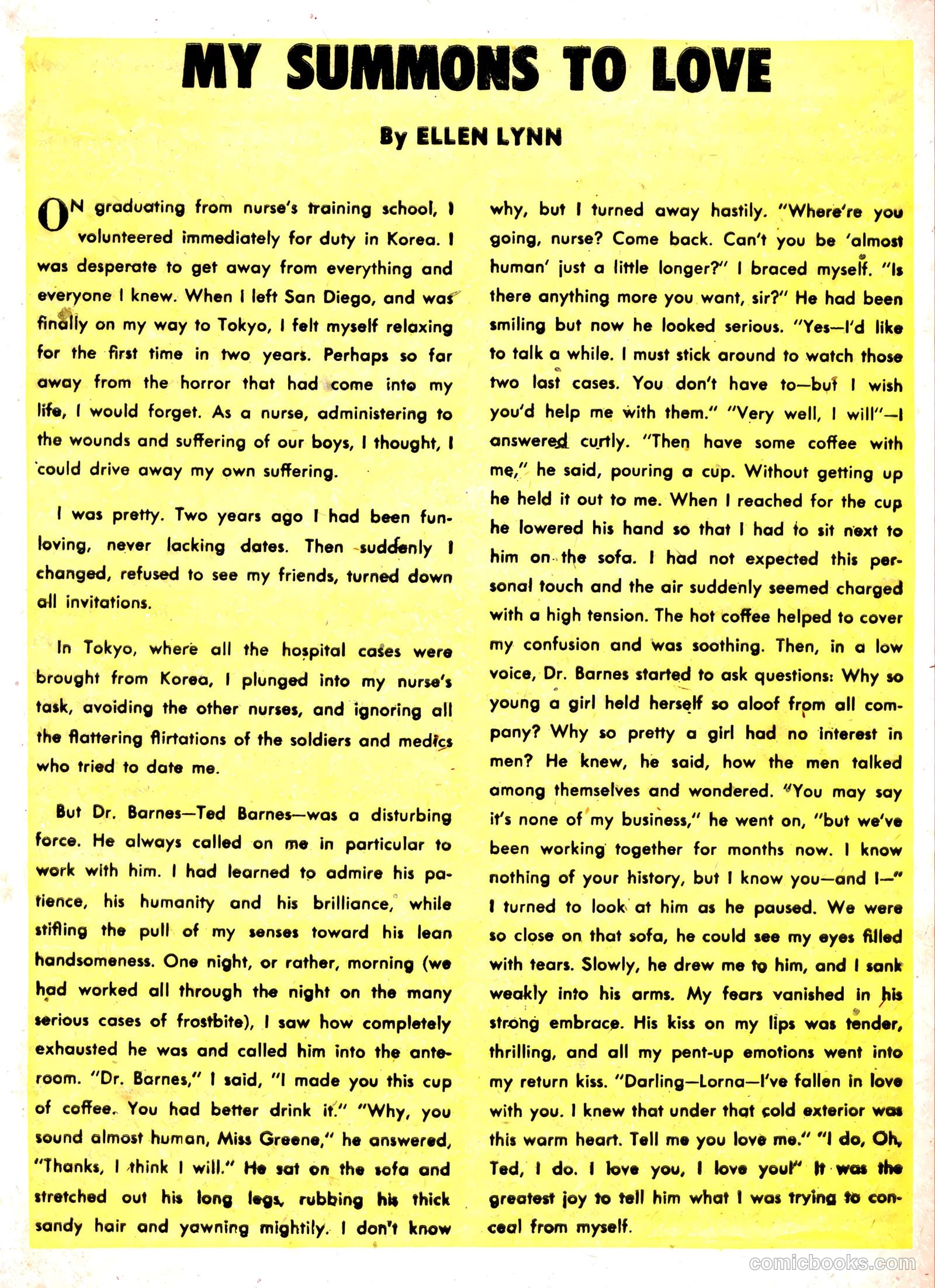 Romantic Hearts #8 (1952) — page 24 of 36