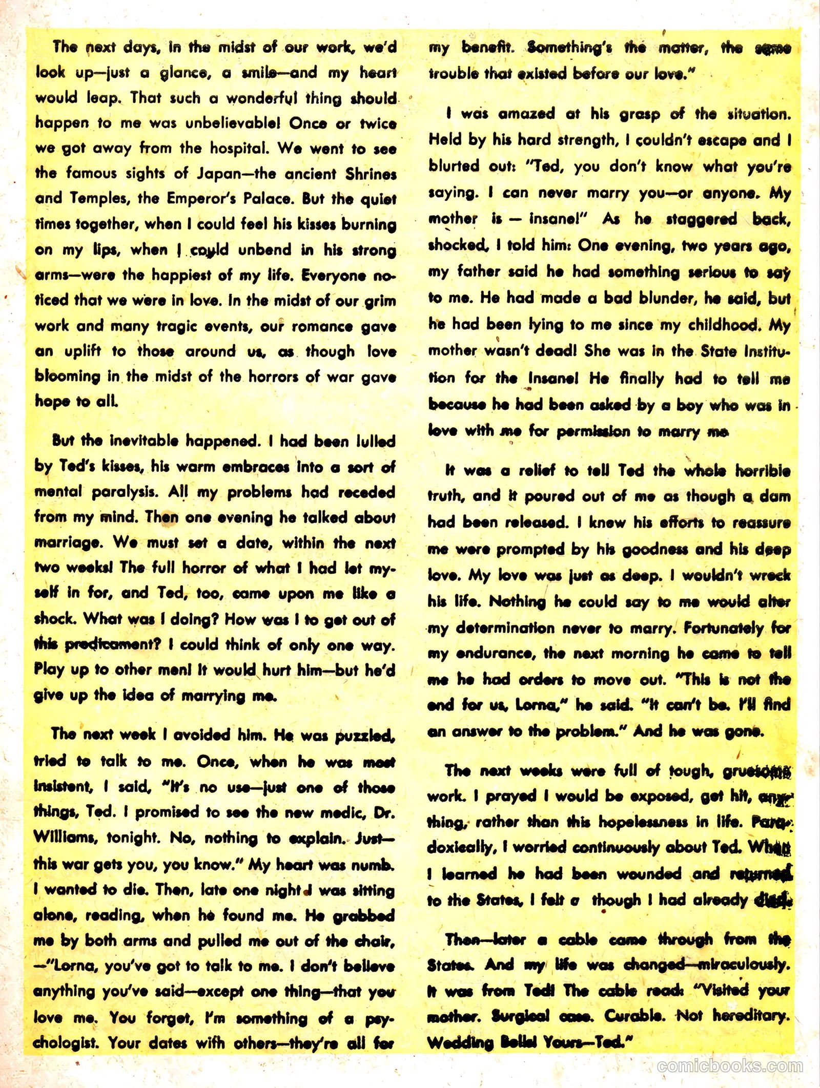 Romantic Hearts #8 (1952) — page 25 of 36