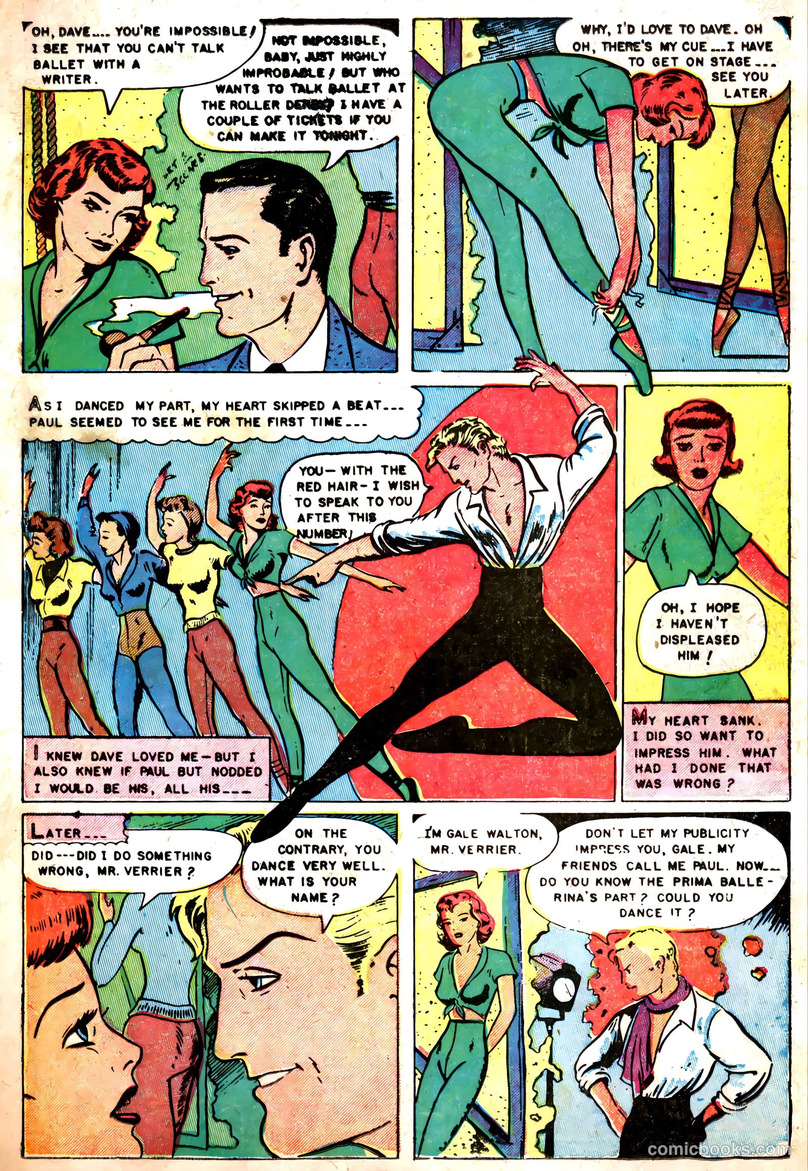 Romantic Hearts #8 (1952) — page 27 of 36