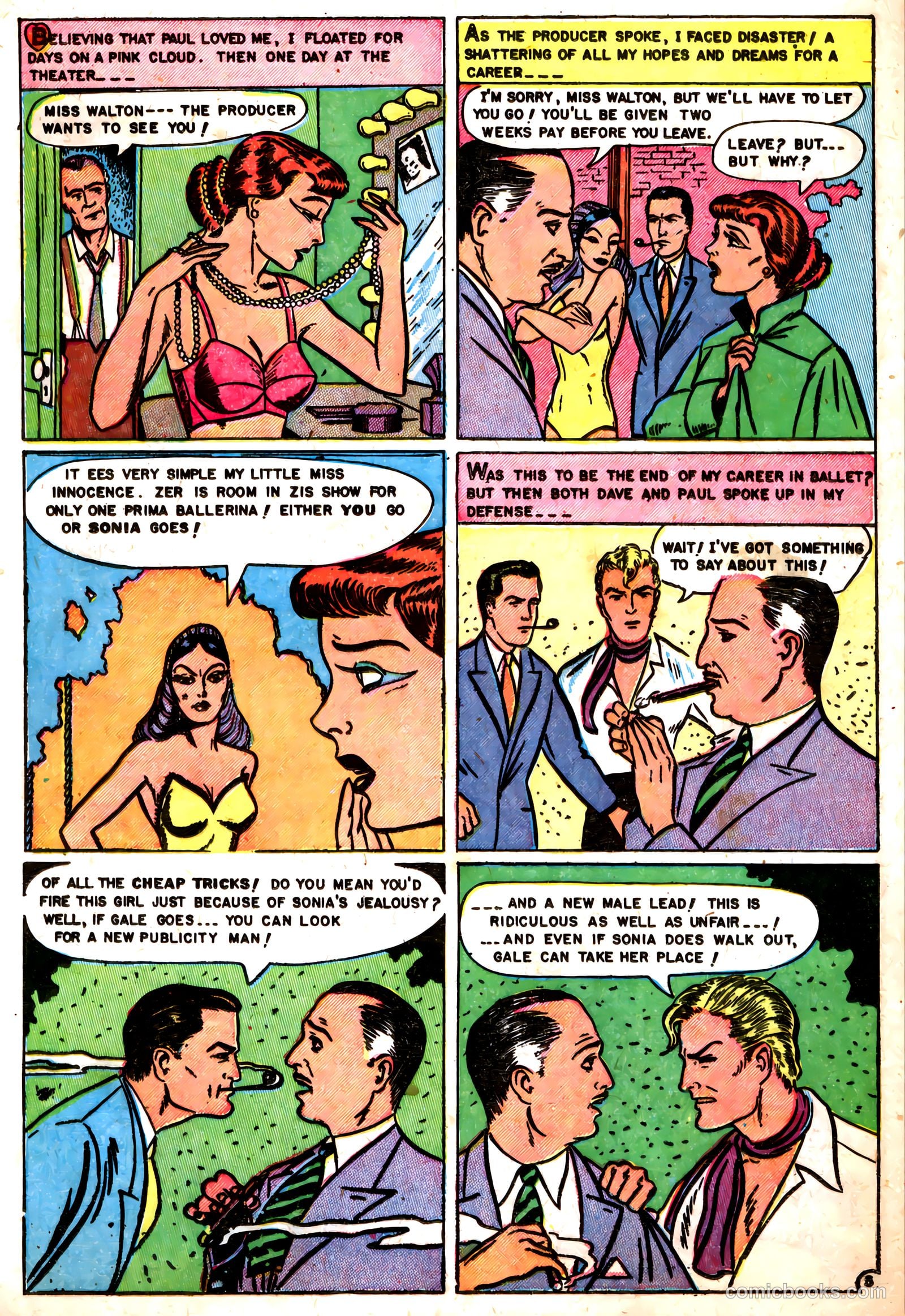 Romantic Hearts #8 (1952) — page 30 of 36