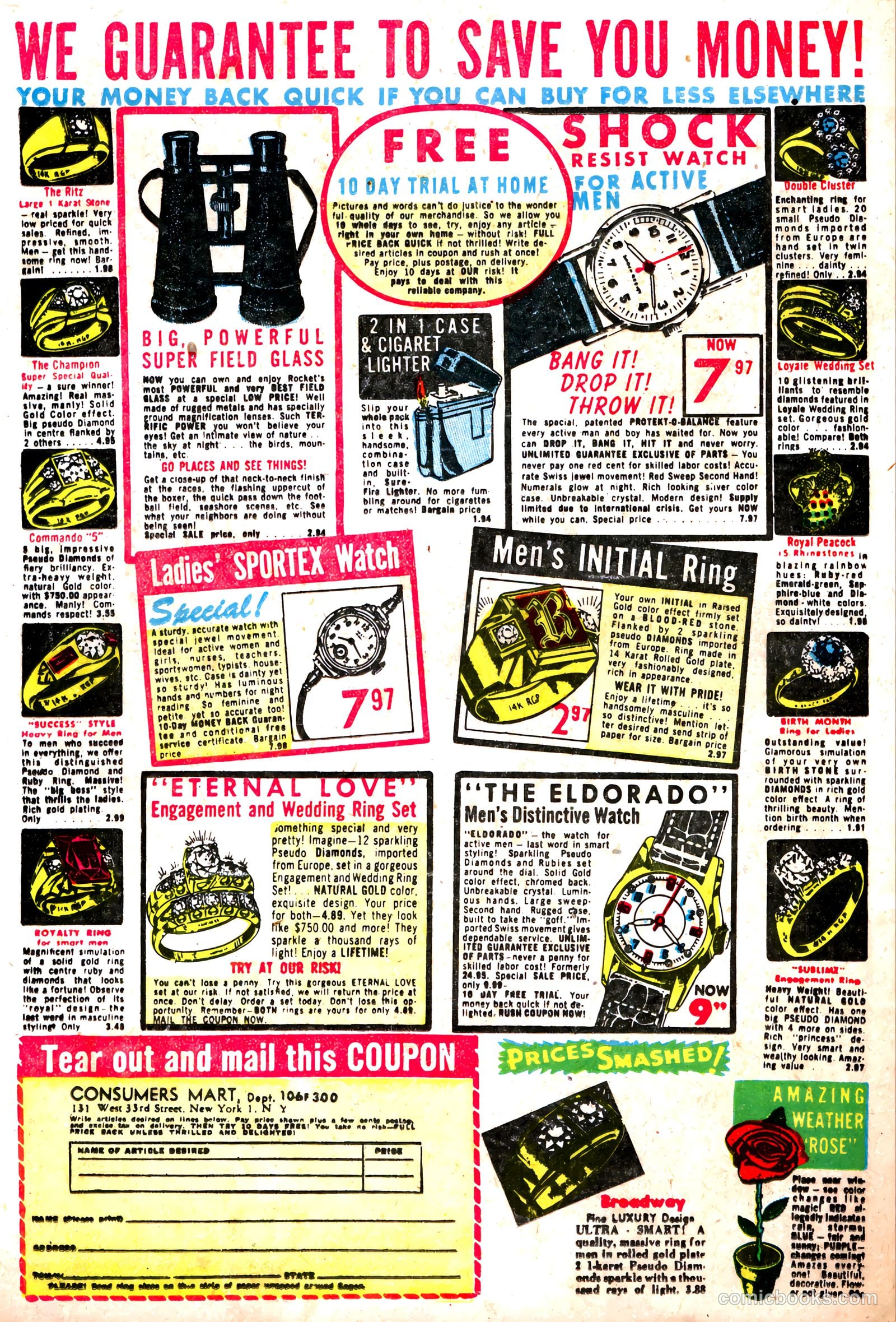 Romantic Hearts #8 (1952) — page 34 of 36