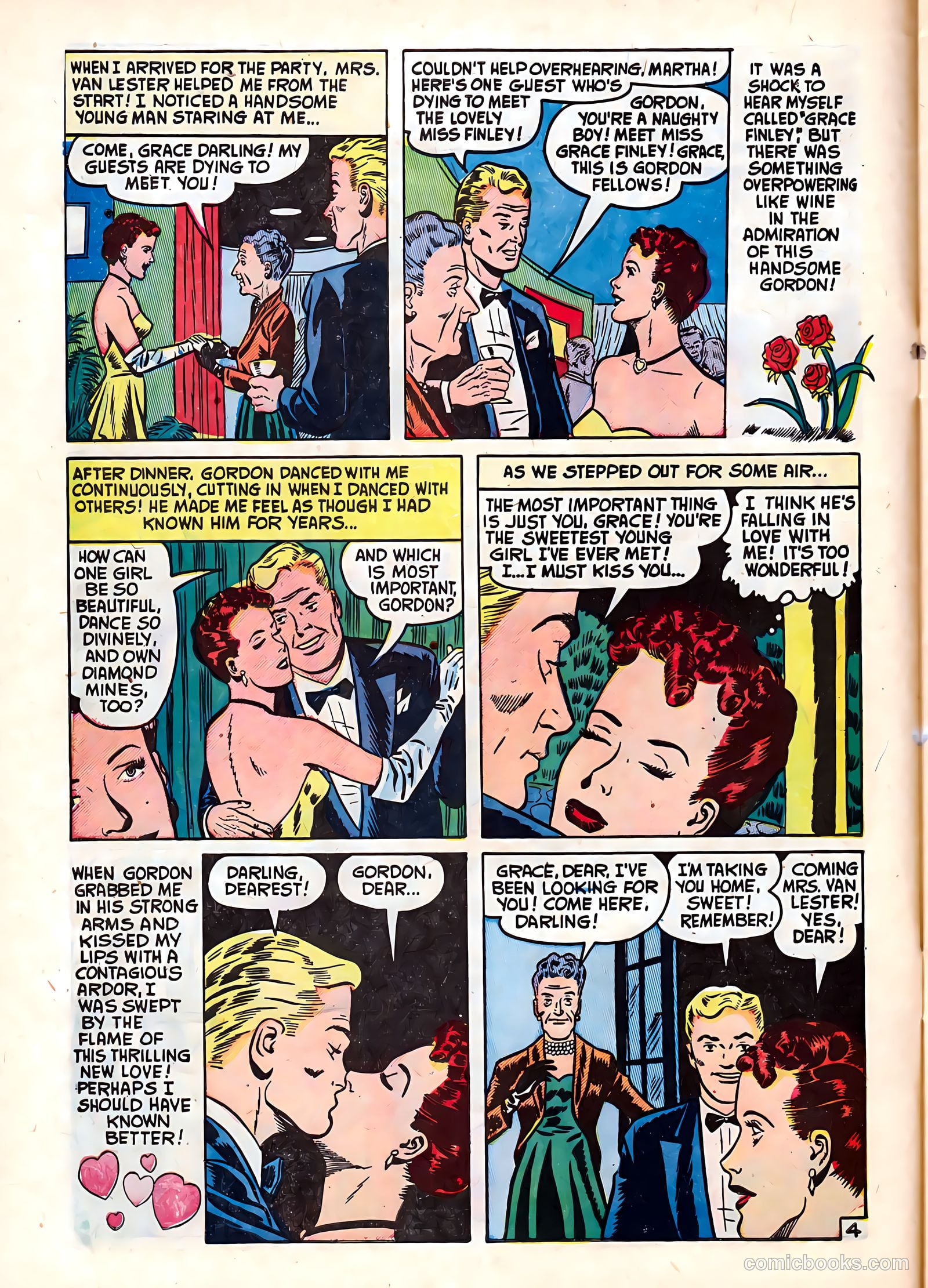 Romantic Hearts #9 (1954) — page 6 of 36