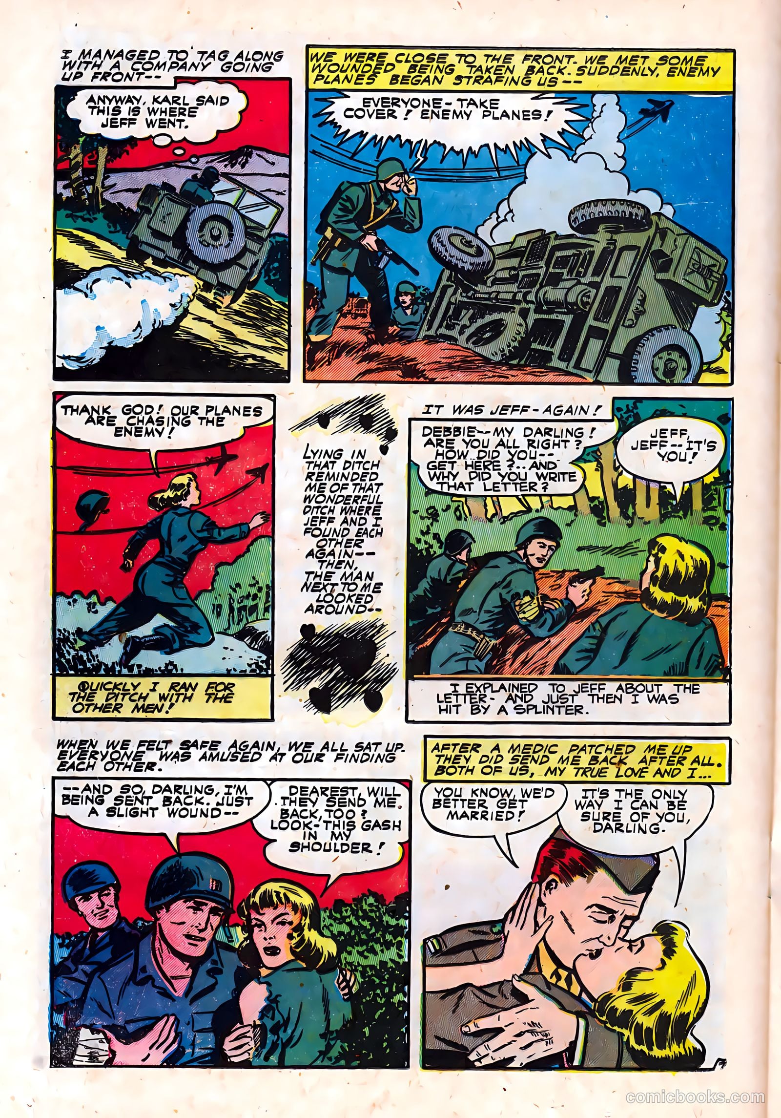Romantic Hearts #9 (1954) — page 16 of 36