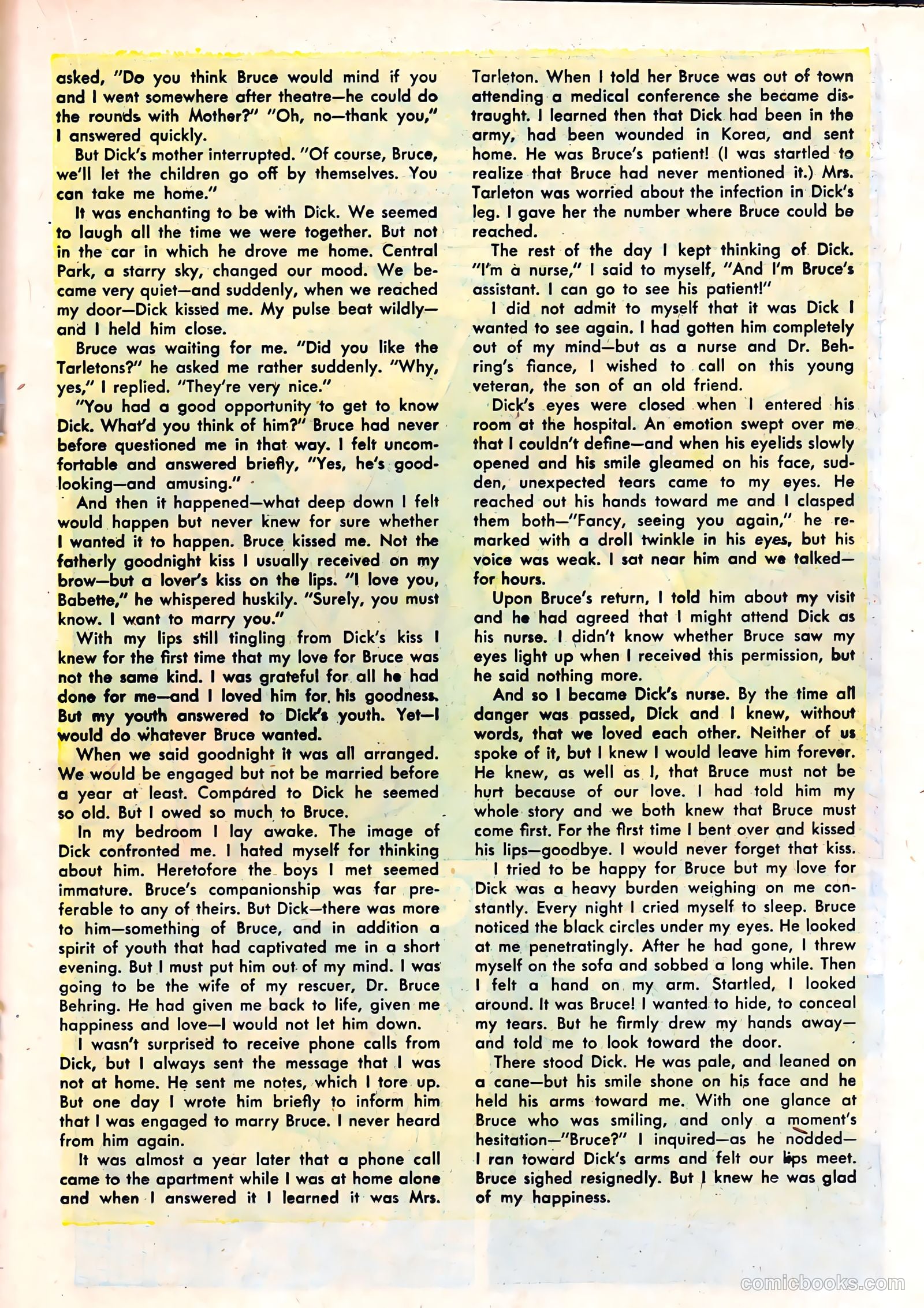 Romantic Hearts #9 (1954) — page 19 of 36