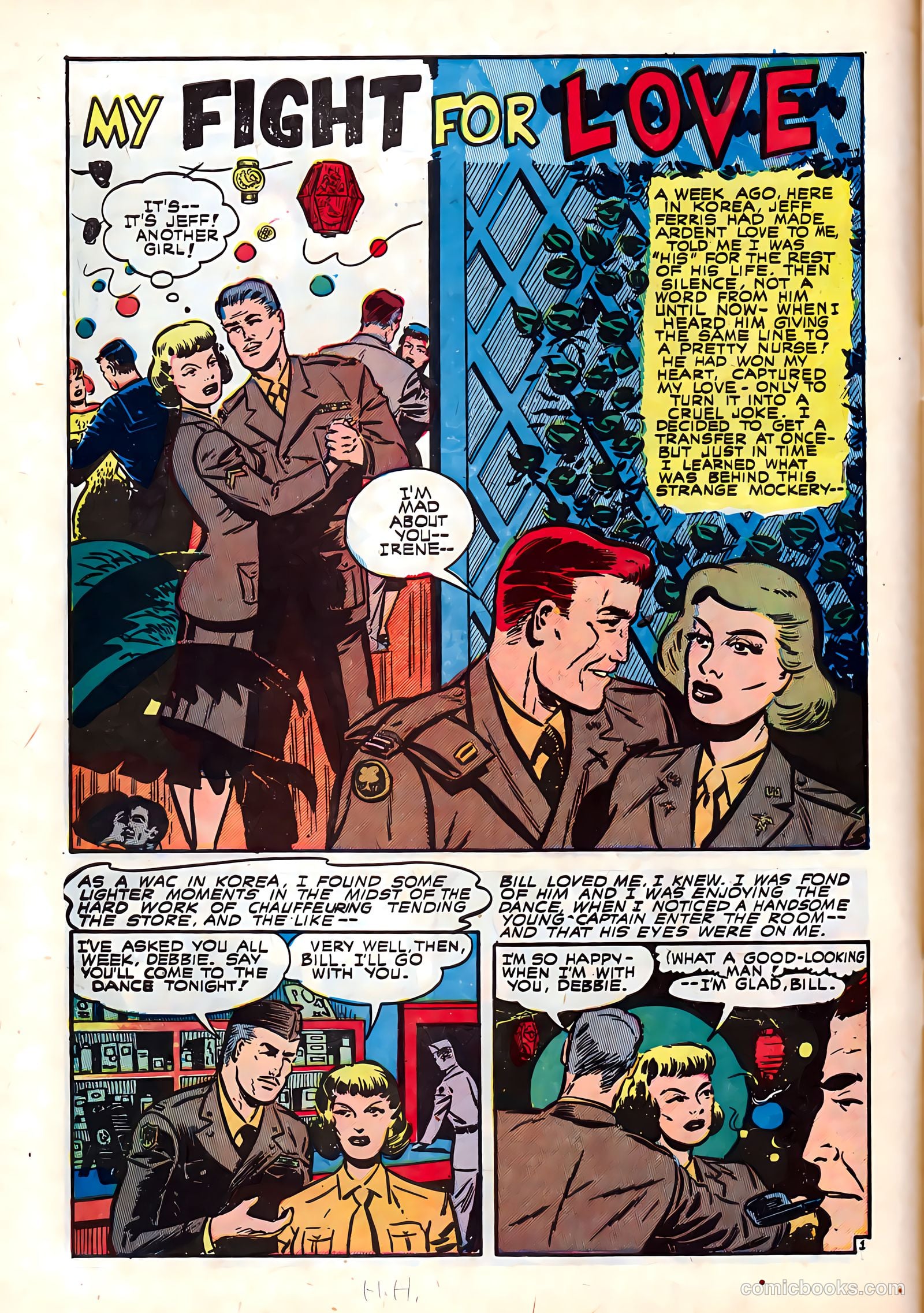 Romantic Hearts #9 (1952) — page 10 of 36