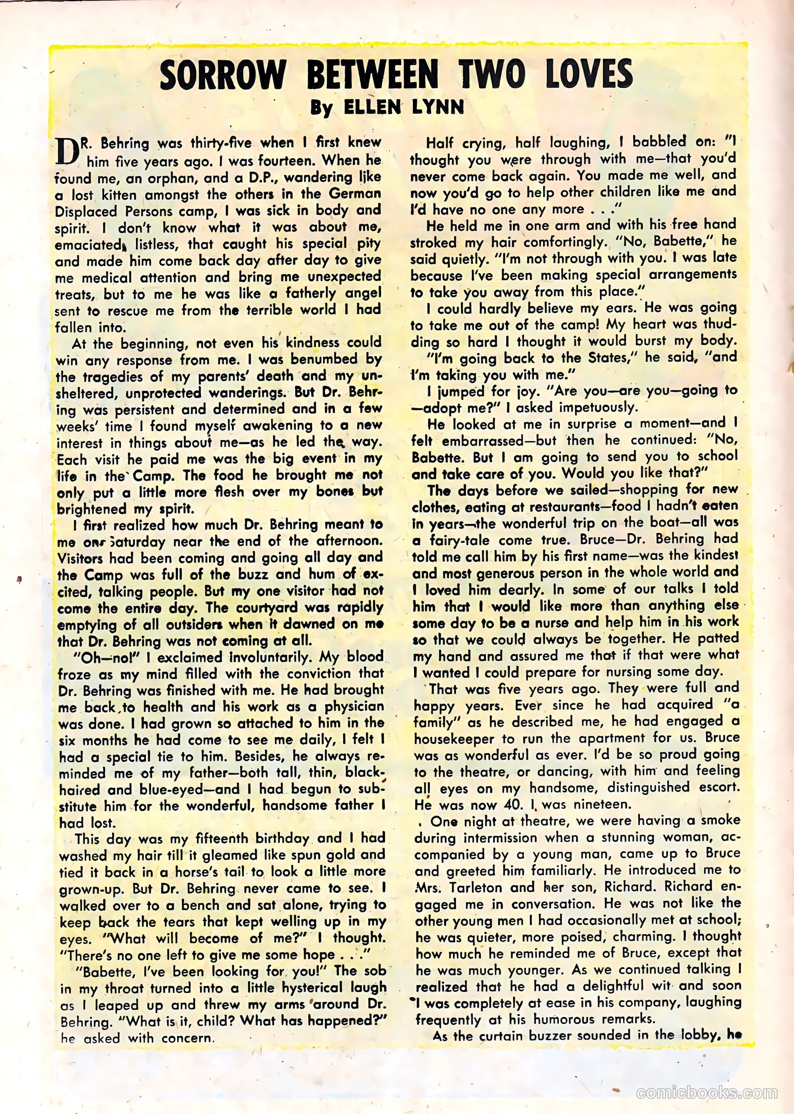 Romantic Hearts #9 (1952) — page 18 of 36