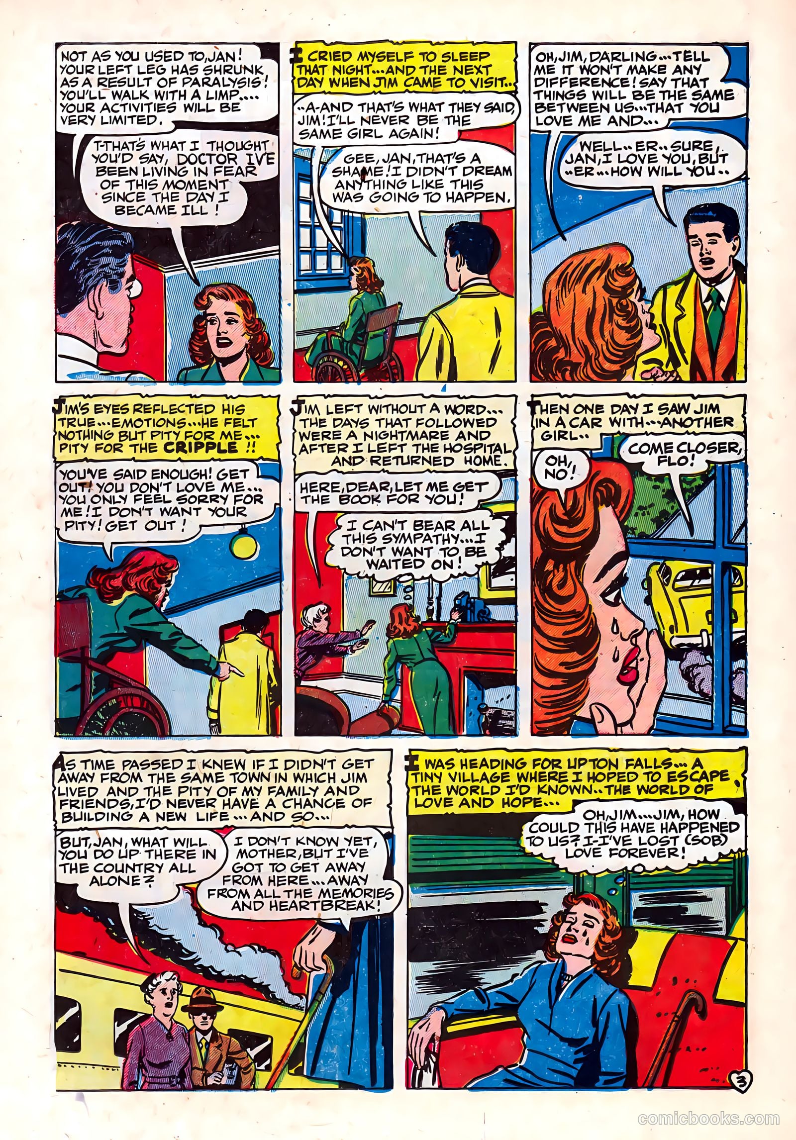 Romantic Hearts #9 (1952) — page 22 of 36