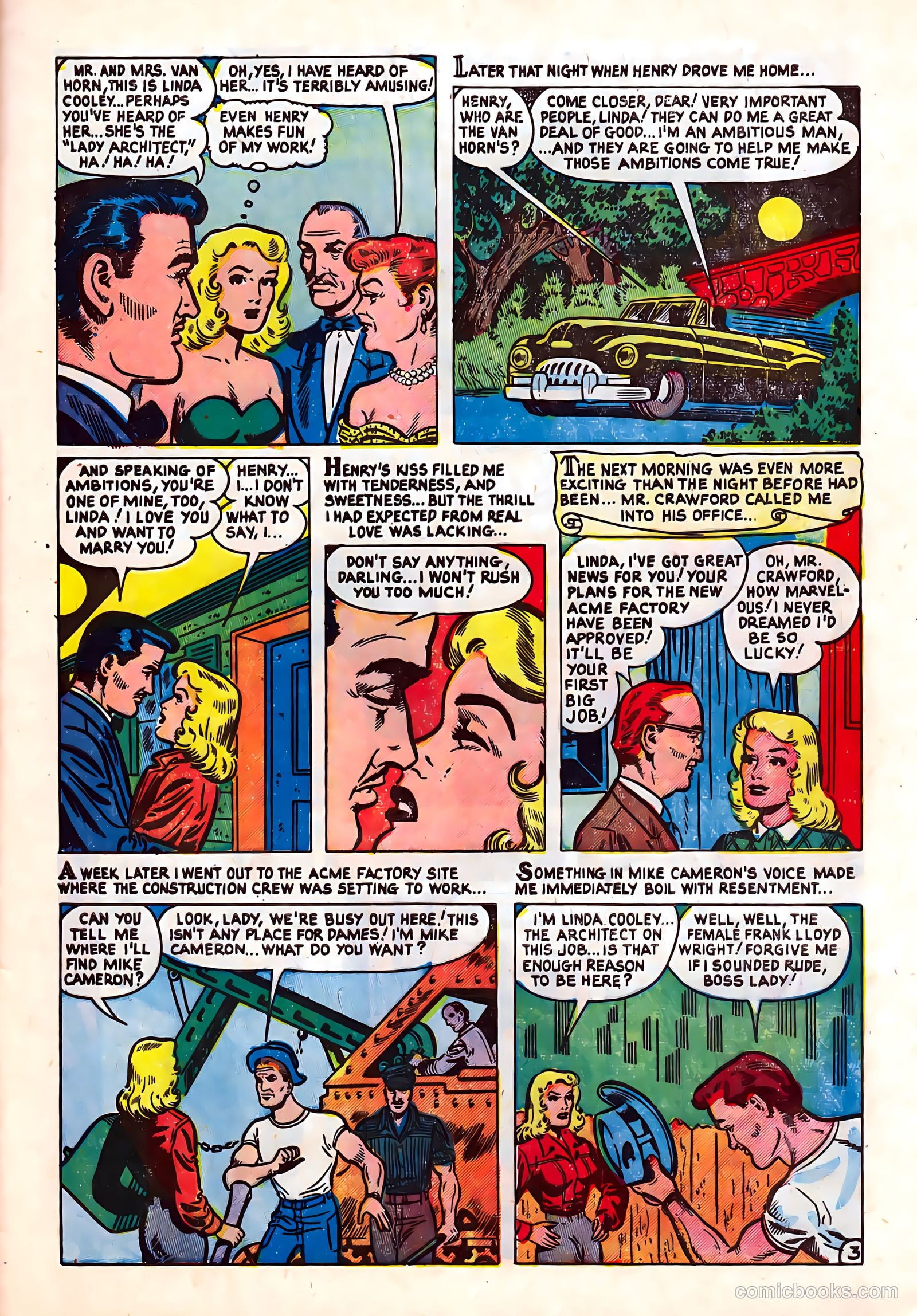 Romantic Hearts #9 (1952) — page 29 of 36