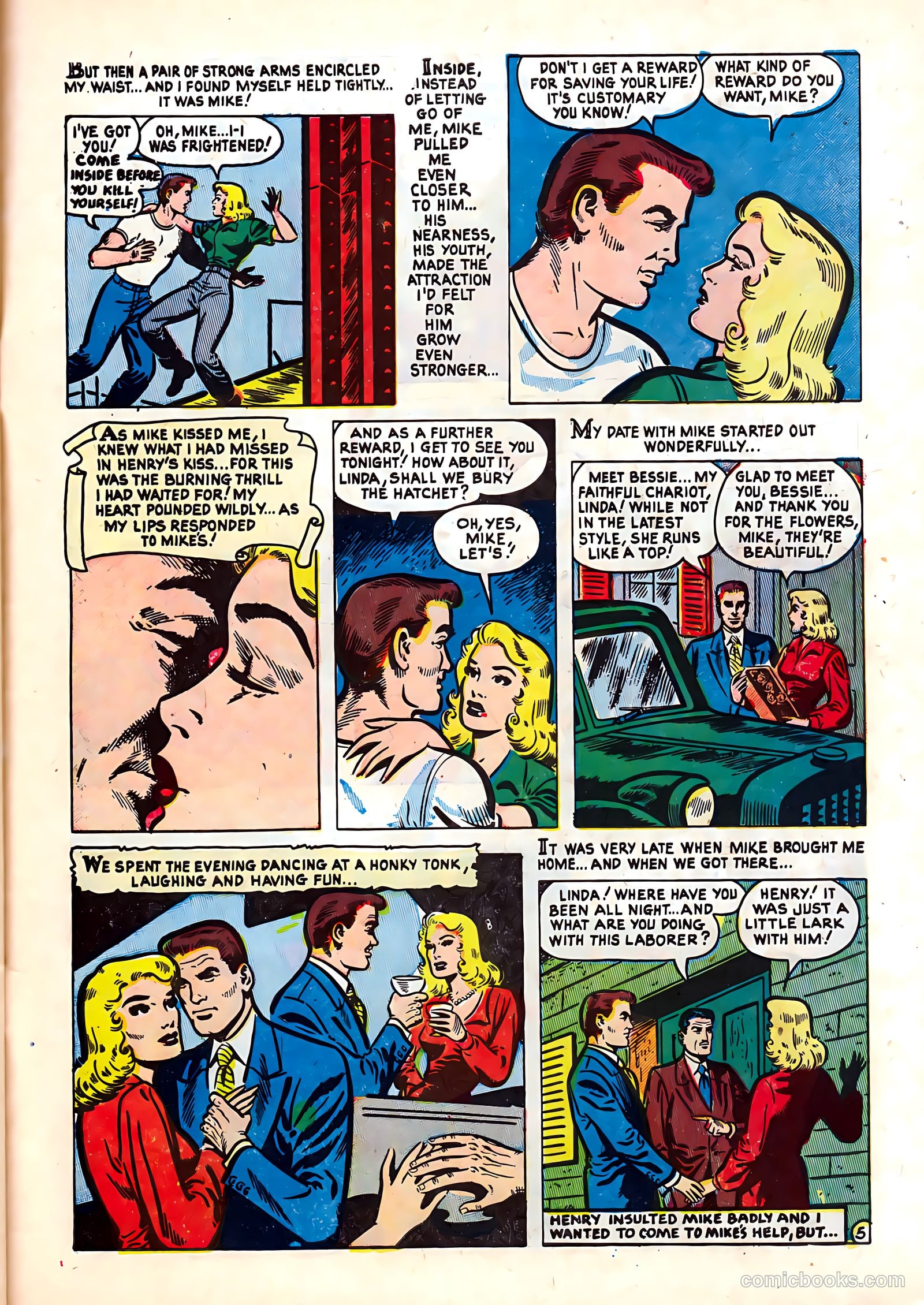 Romantic Hearts #9 (1952) — page 31 of 36