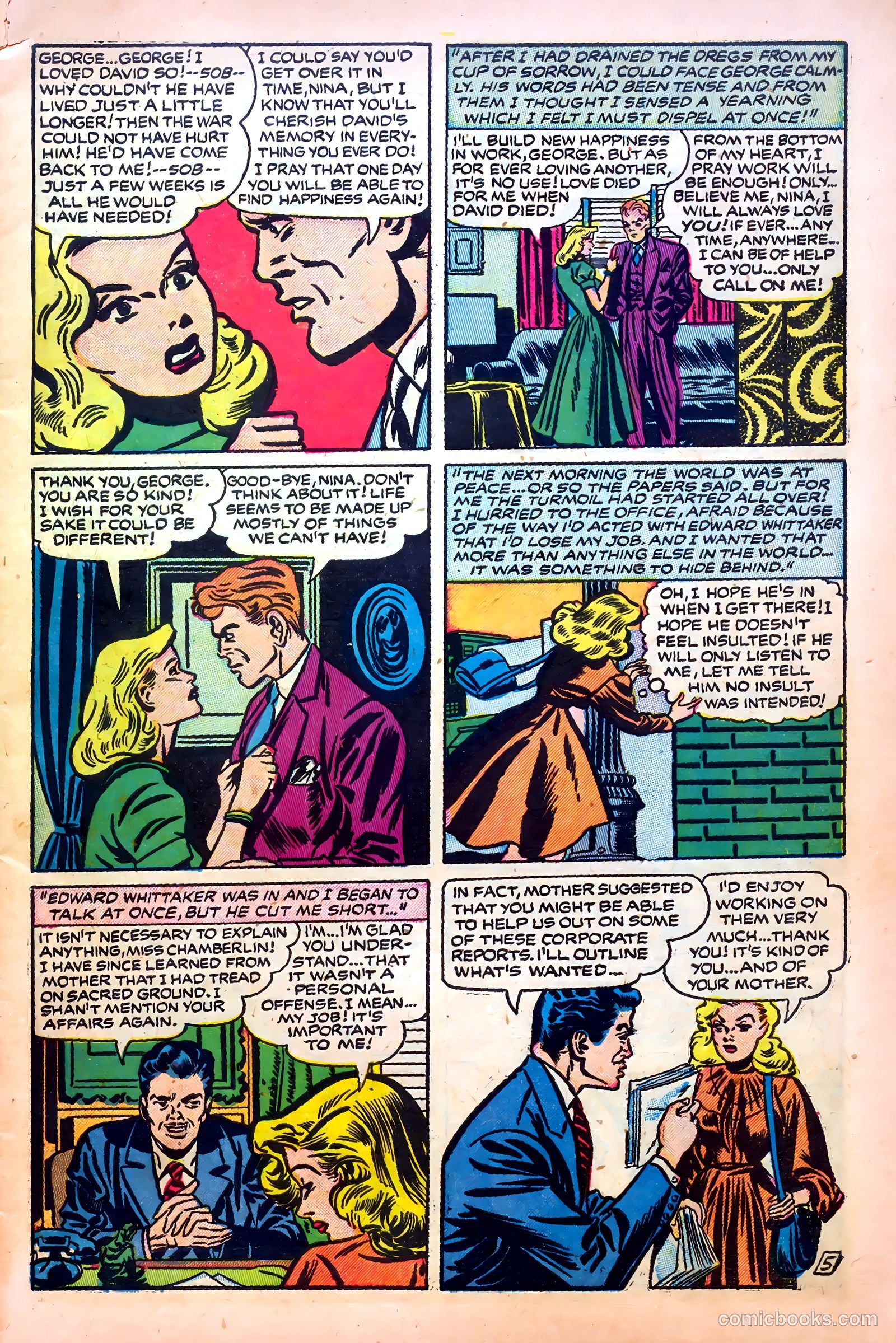 Romantic Love #1 (1949) — page 7 of 52