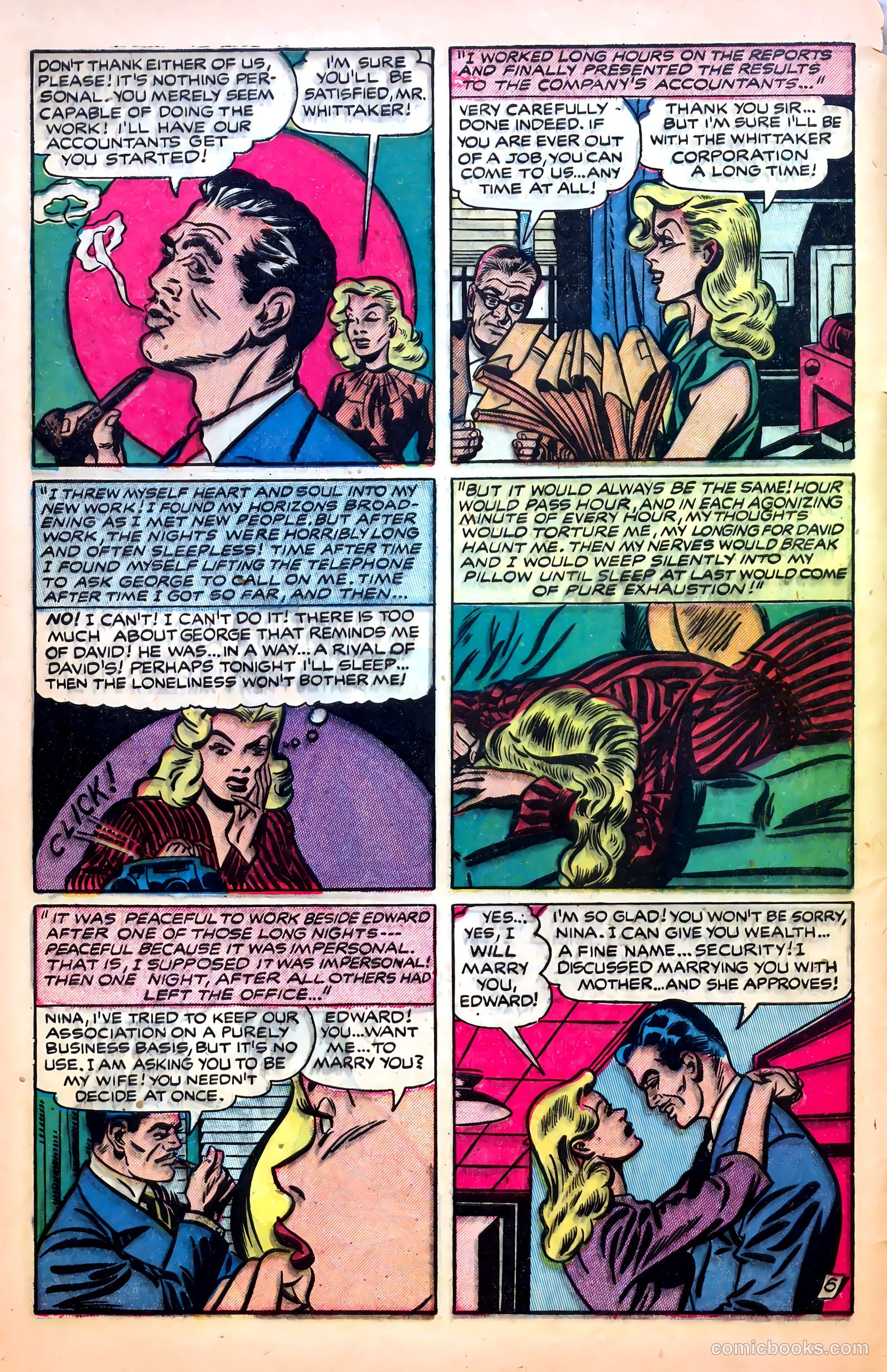 Romantic Love #1 (1949) — page 8 of 52