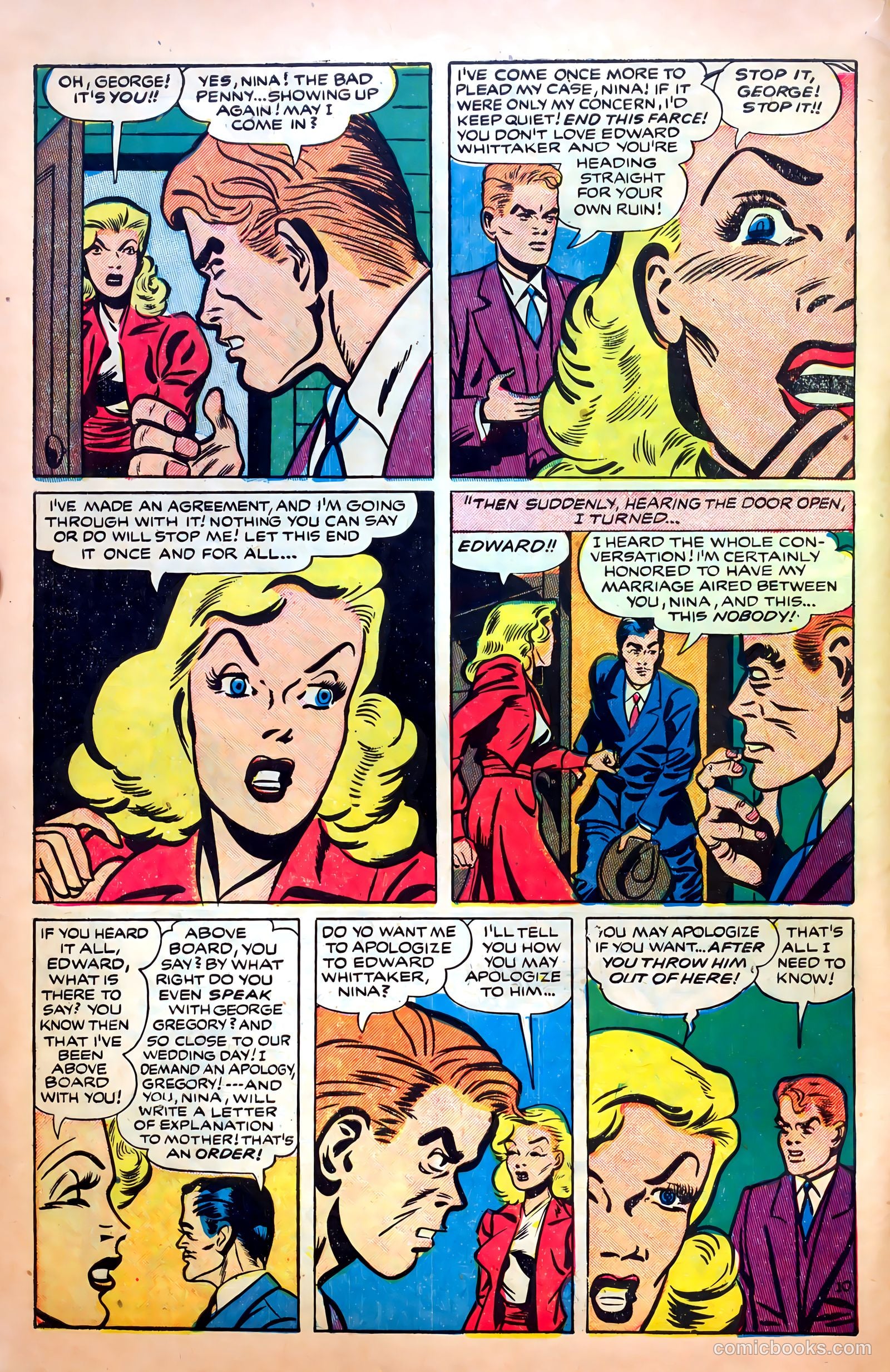 Romantic Love #1 (1949) — page 12 of 52