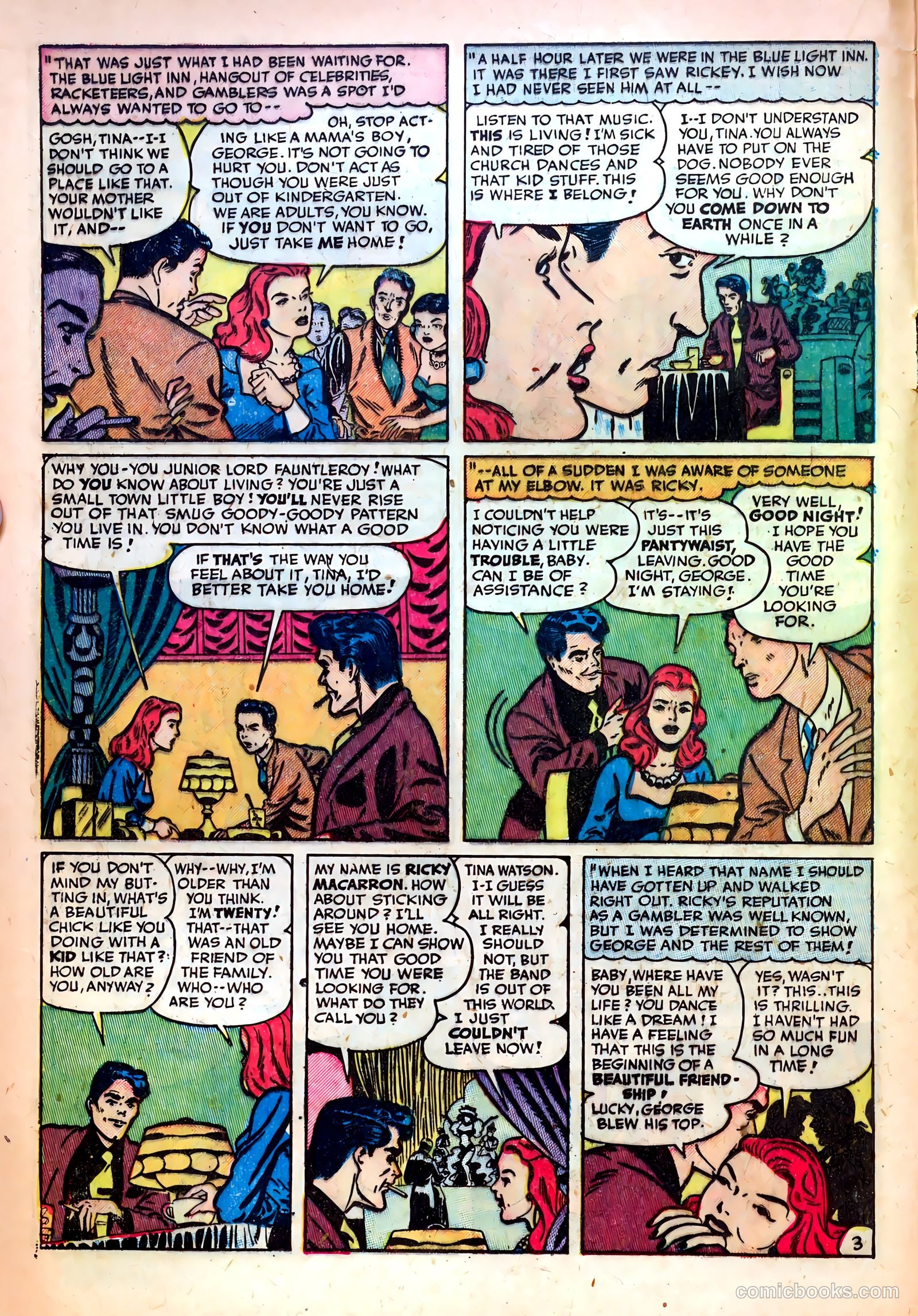 Romantic Love #1 (1949) — page 16 of 52