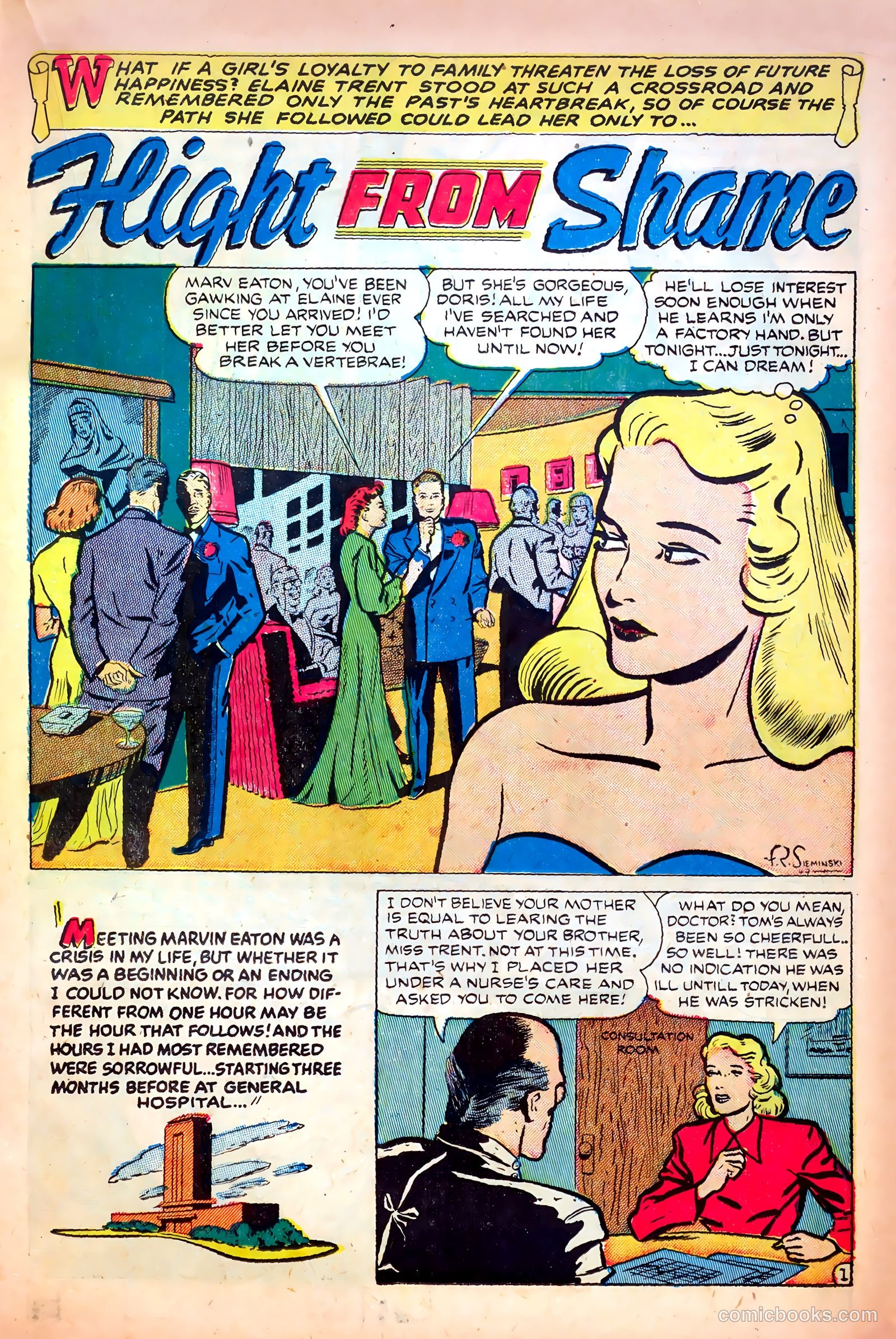 Romantic Love #1 (1949) — page 29 of 52