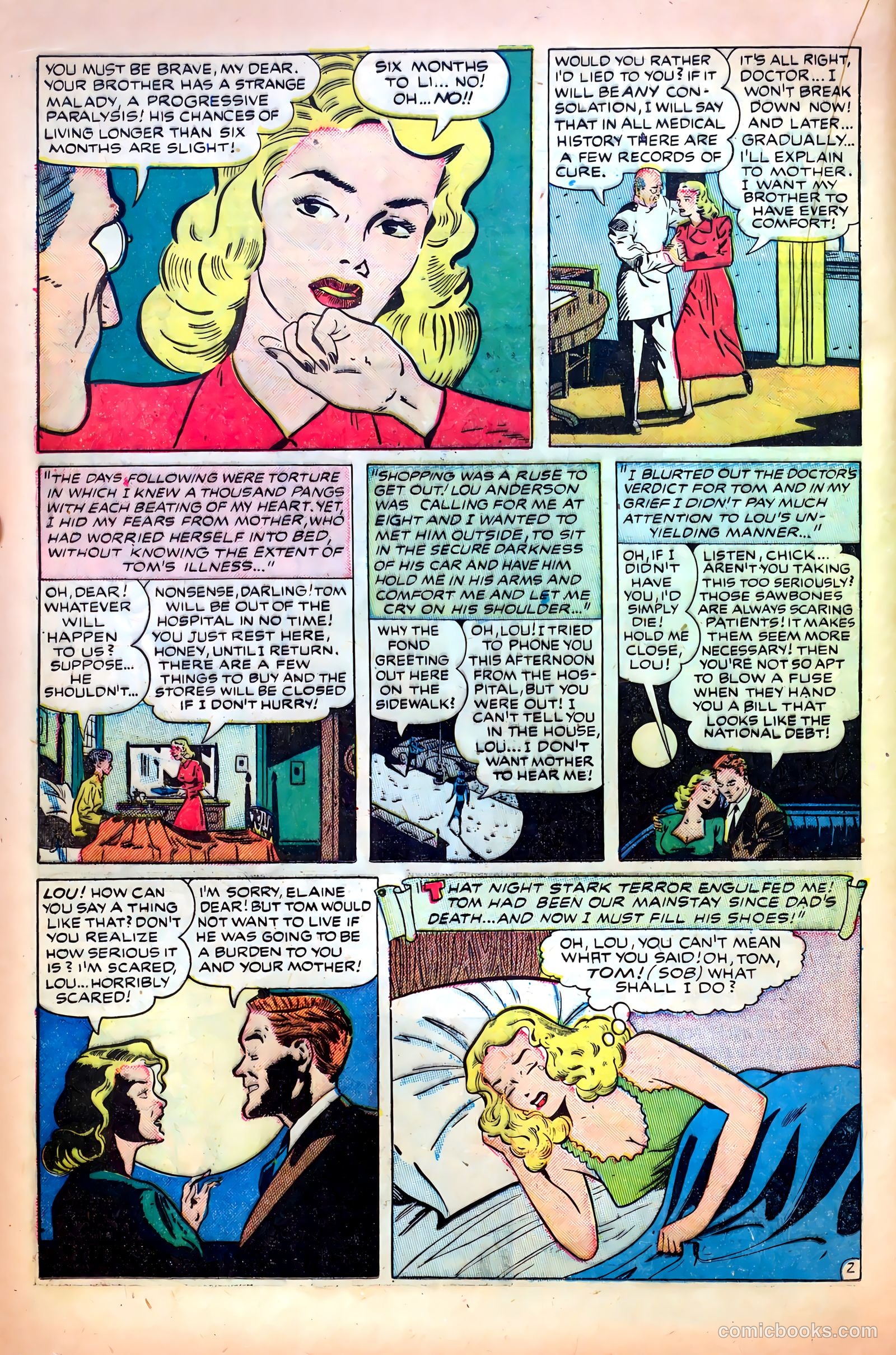 Romantic Love #1 (1949) — page 30 of 52